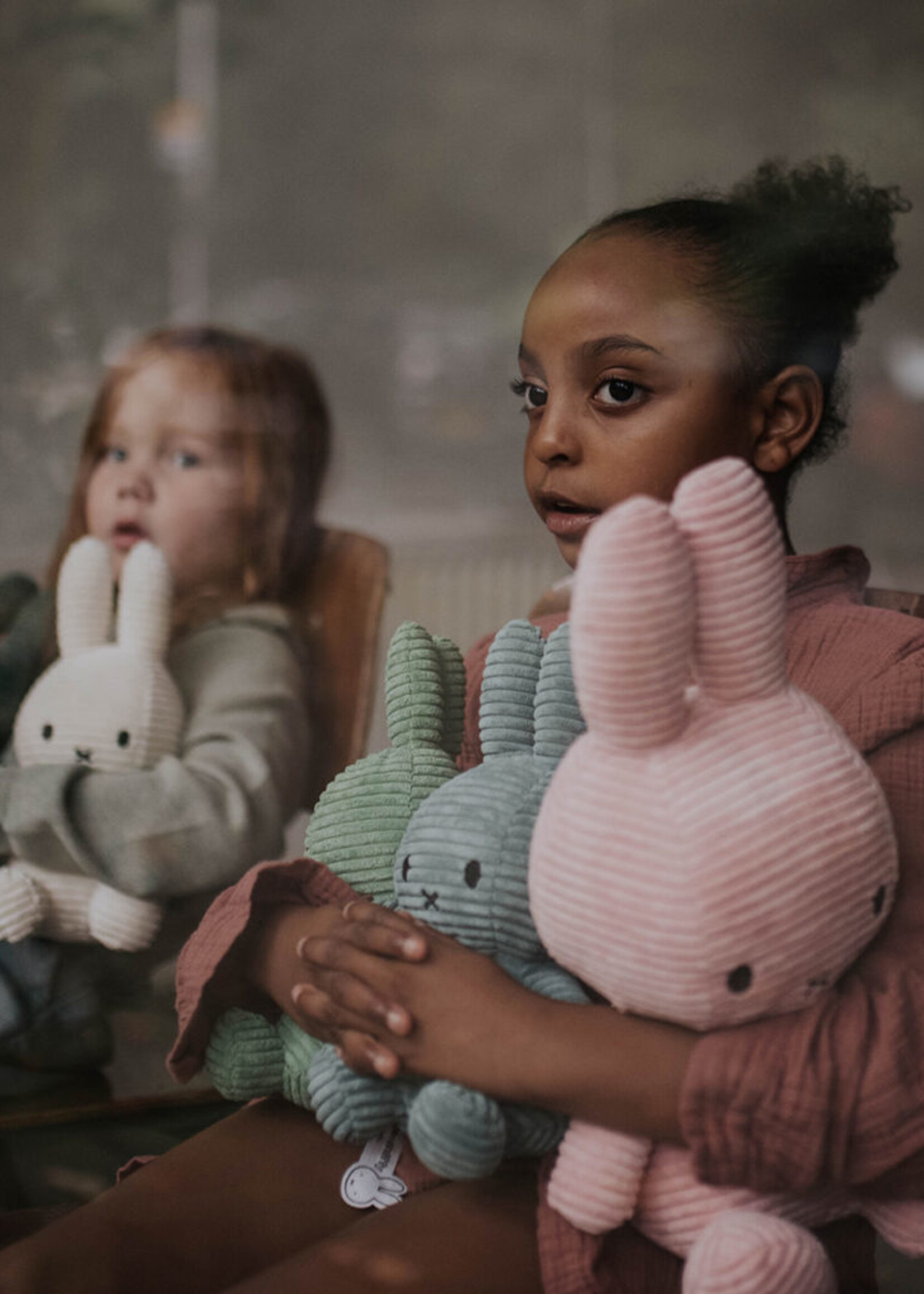 Nijntje corduroy pink 33 cm