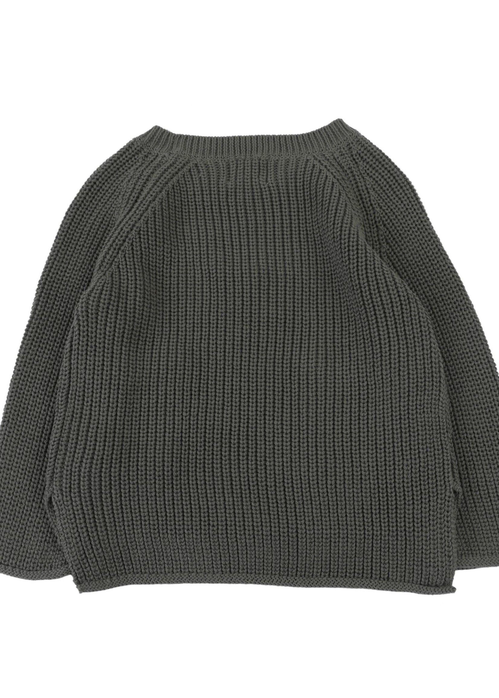 Stella sweater silver sage, Donsje