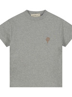 Charlie Petite Eddie T-shirt grey melange, Charlie Petite