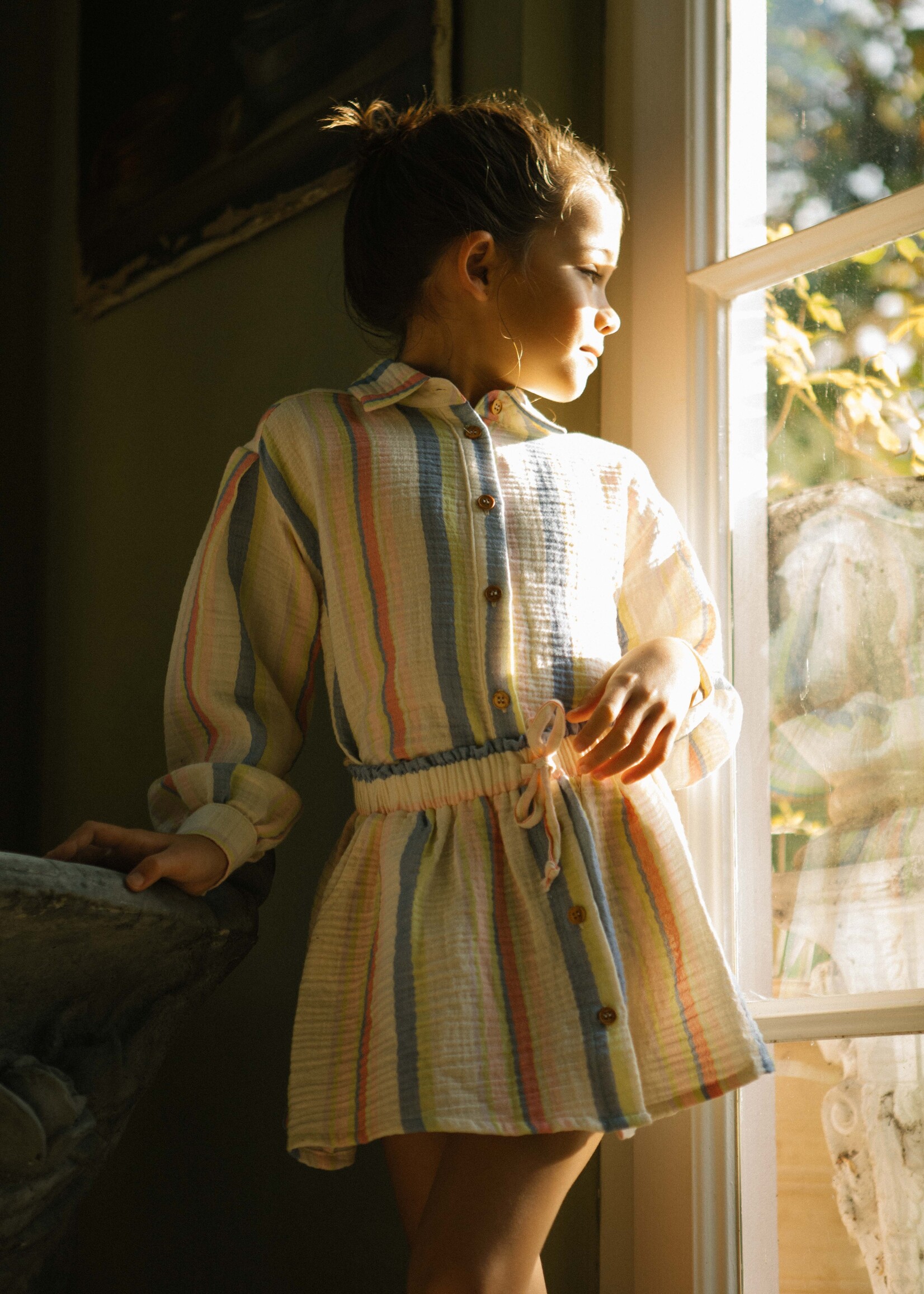 Charlie Petite Charlie skirt color stripe , Charlie Petite