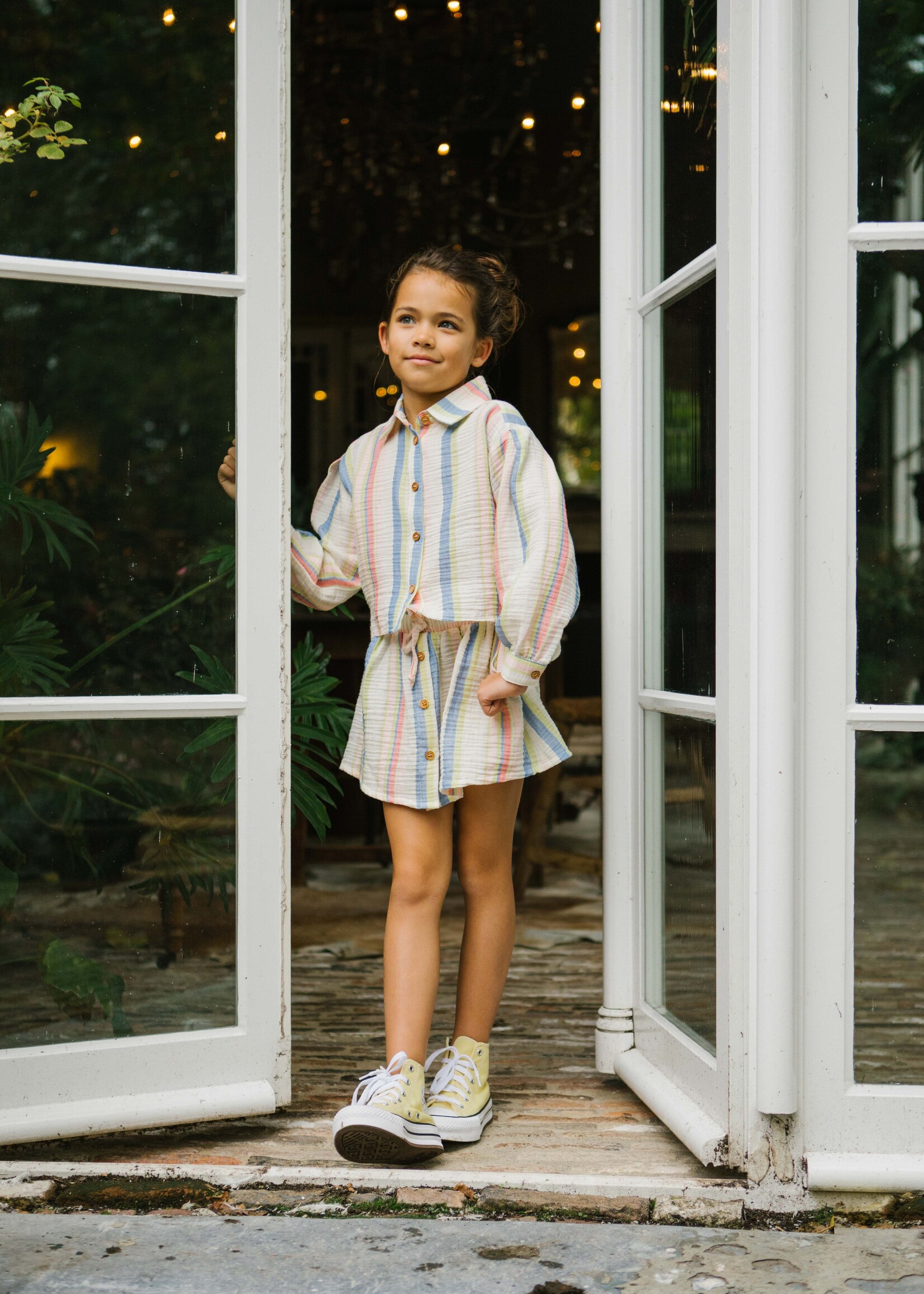 Charlie Petite Charlie skirt color stripe , Charlie Petite