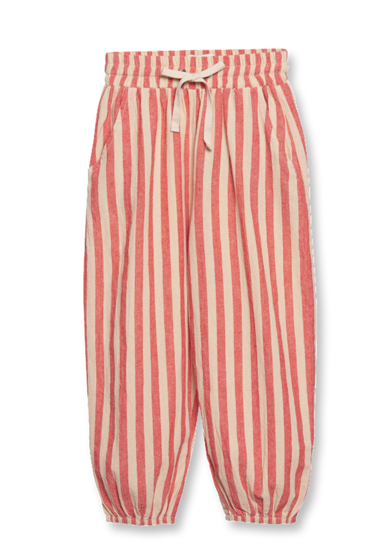 Wander & wonder Drawstring Pants red stripe, Wander &wonder
