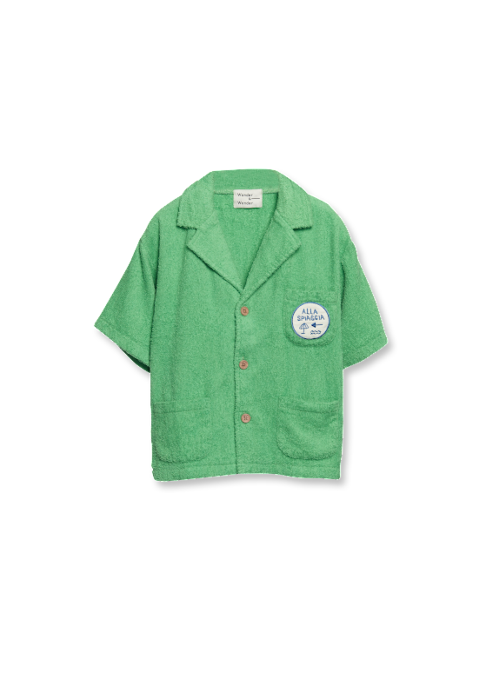 Wander & wonder Terry Beach set Lime, Wander &wonder