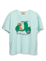 Wander & wonder Scooter T-shirt Pistachio Wander &wonder
