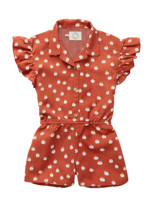 Sproet & Sprout Jumpsuit tomato print, Sproet & Sprout