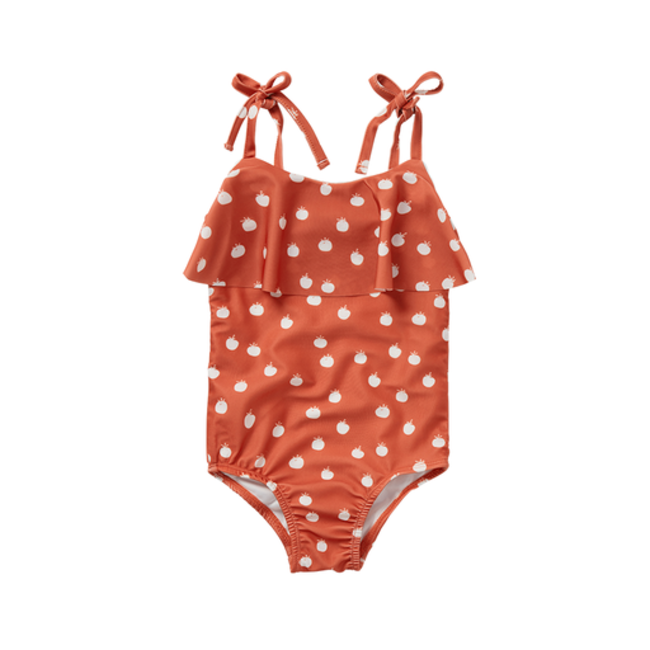 Sproet & Sprout Swimsuit straps tomato print, Sproet & Sprout