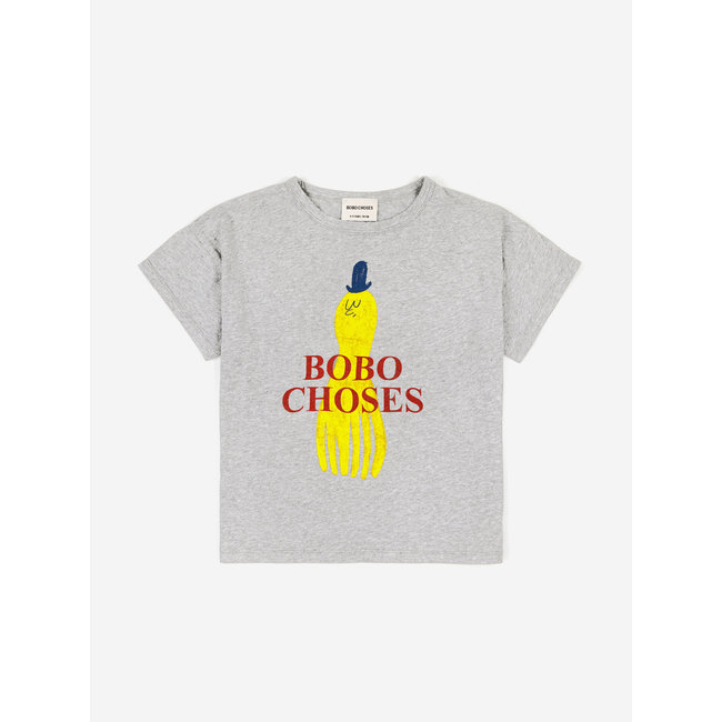Bobo Choses Yellow squid T-shirt, Bobo Choses