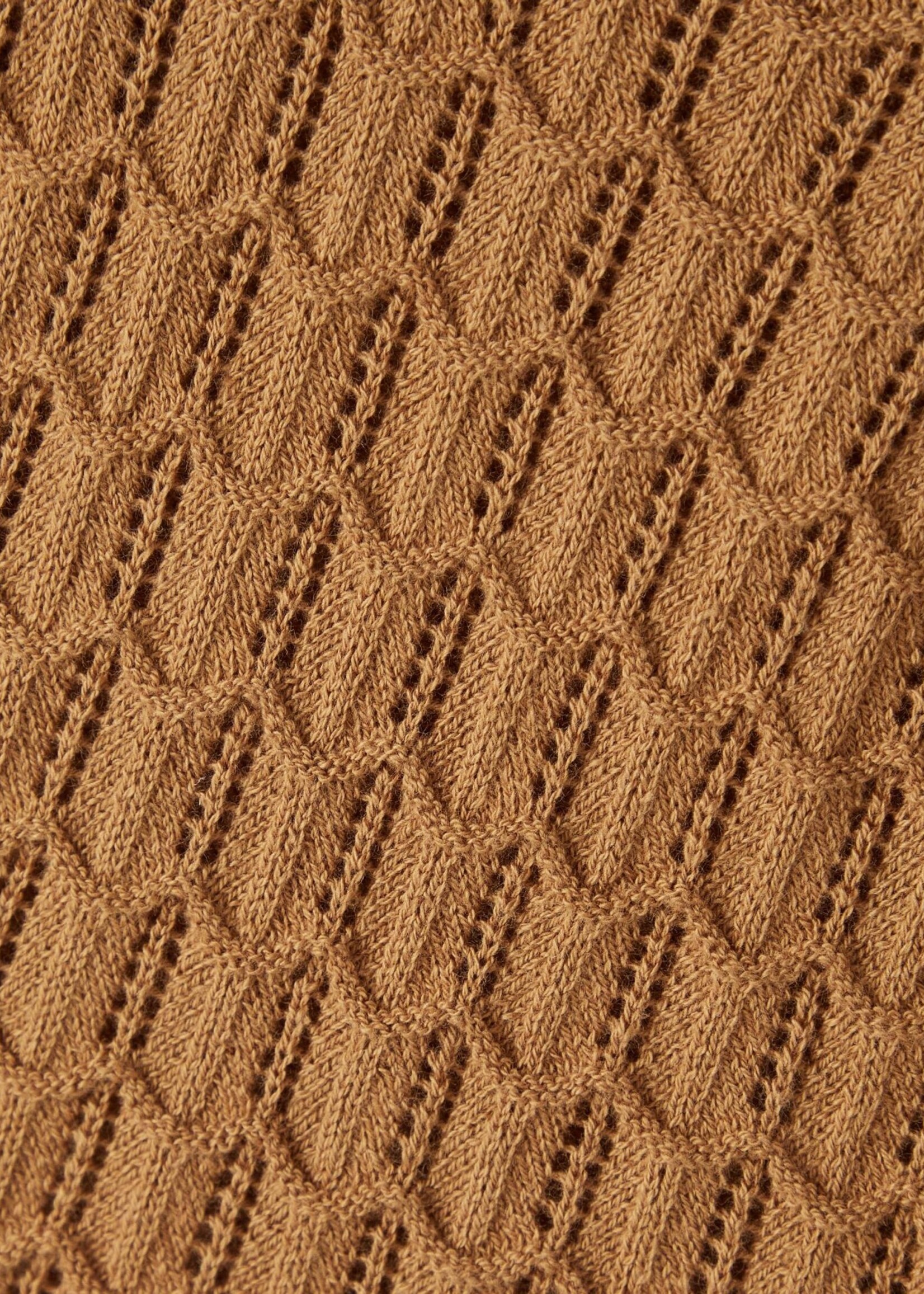 Lil Atelier Dija wrap knit cardigan Chipmunk baby, Lil Atelier