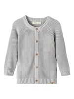 Lil Atelier Emlen knit cardigan Harbor mist, Lil Atelier