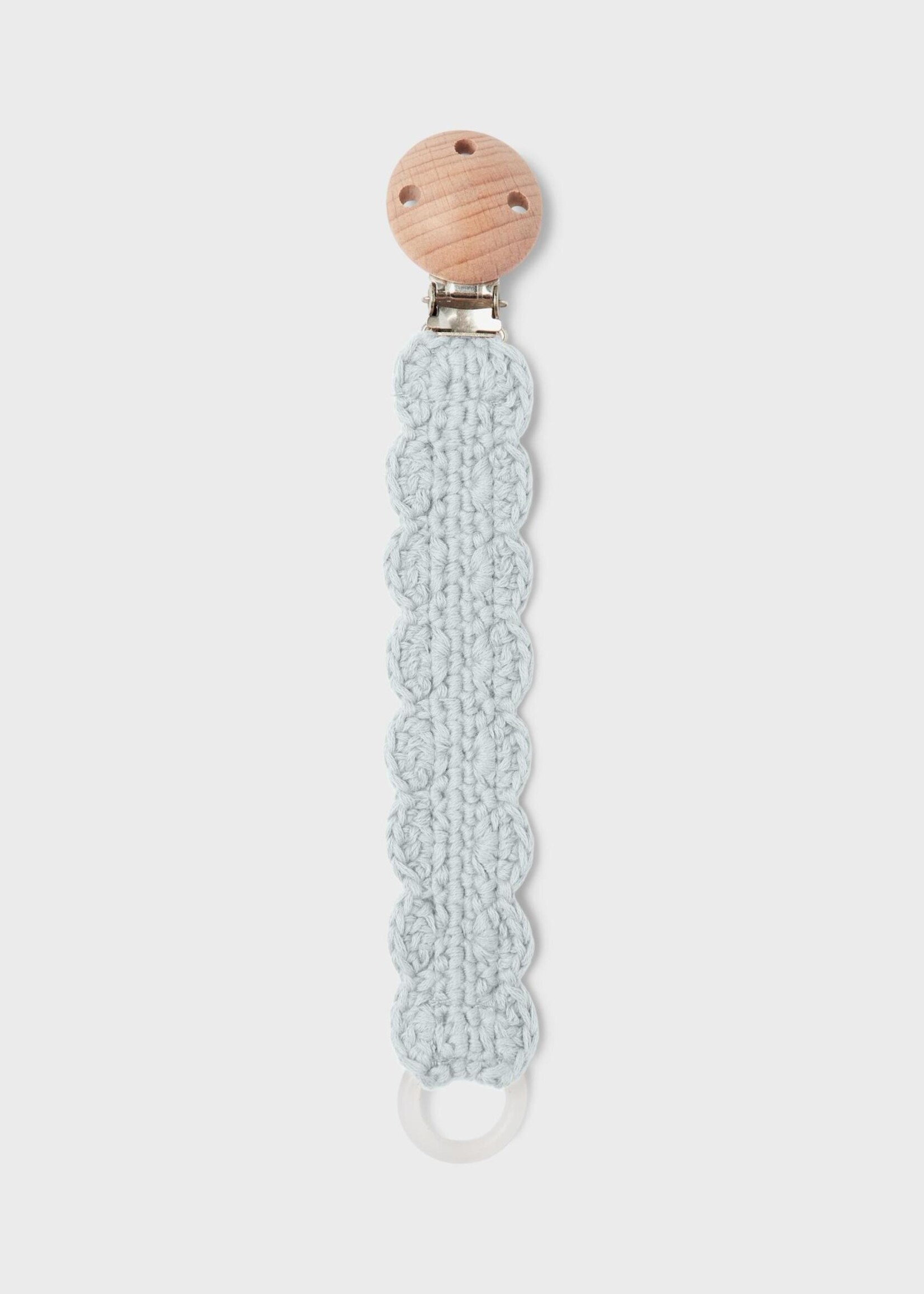 Lil Atelier Crochet speenkoord Harbor Mist, Lill Atelier