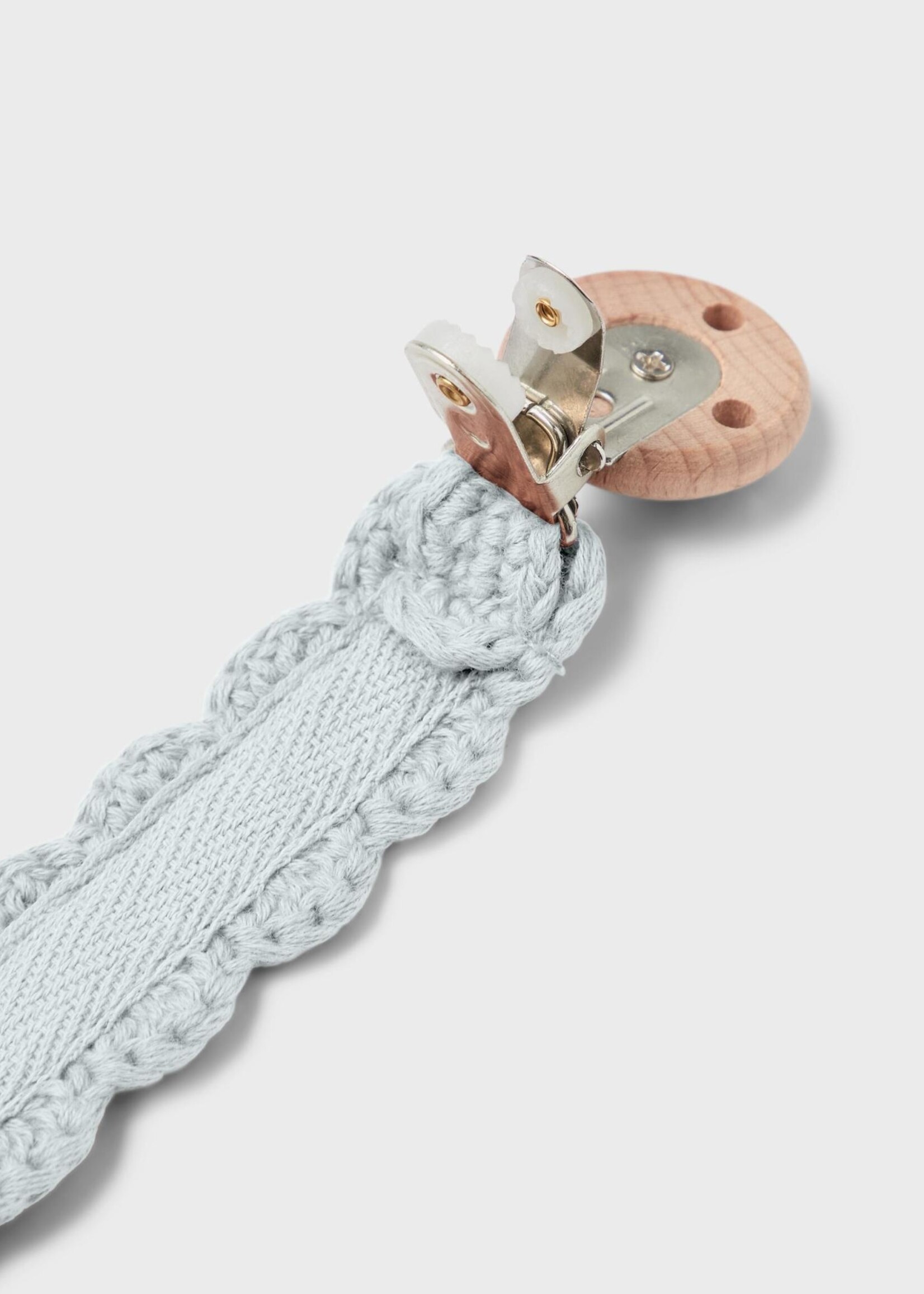 Lil Atelier Crochet speenkoord Harbor Mist, Lill Atelier