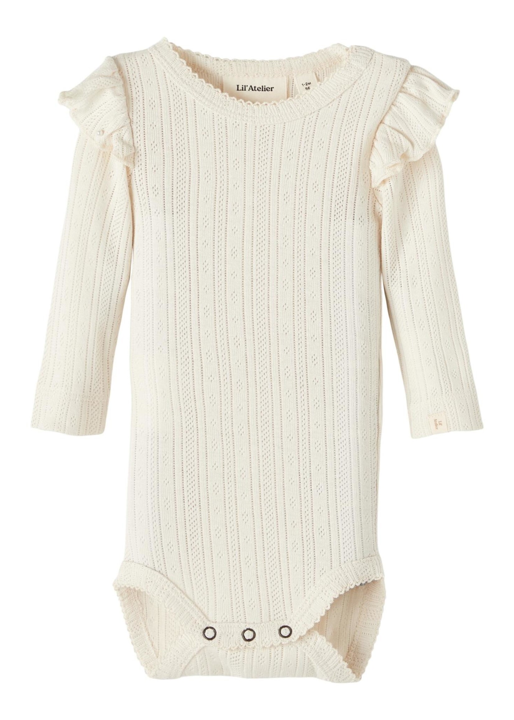 Lil Atelier Rachel slim body Turtledove, Lil Atelier