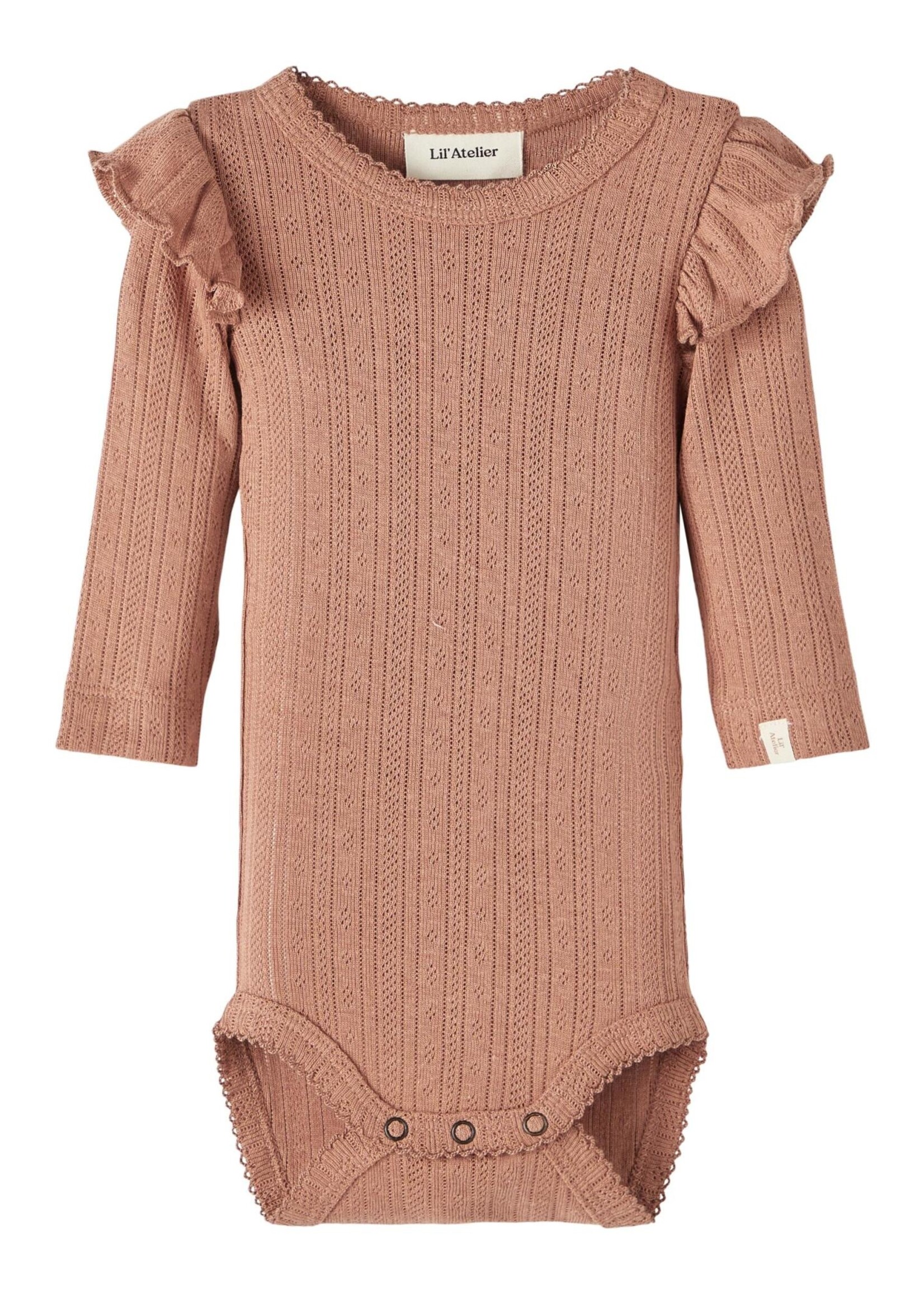 Lil Atelier Rachel slim body Mocha Mousse, Lil Atelier