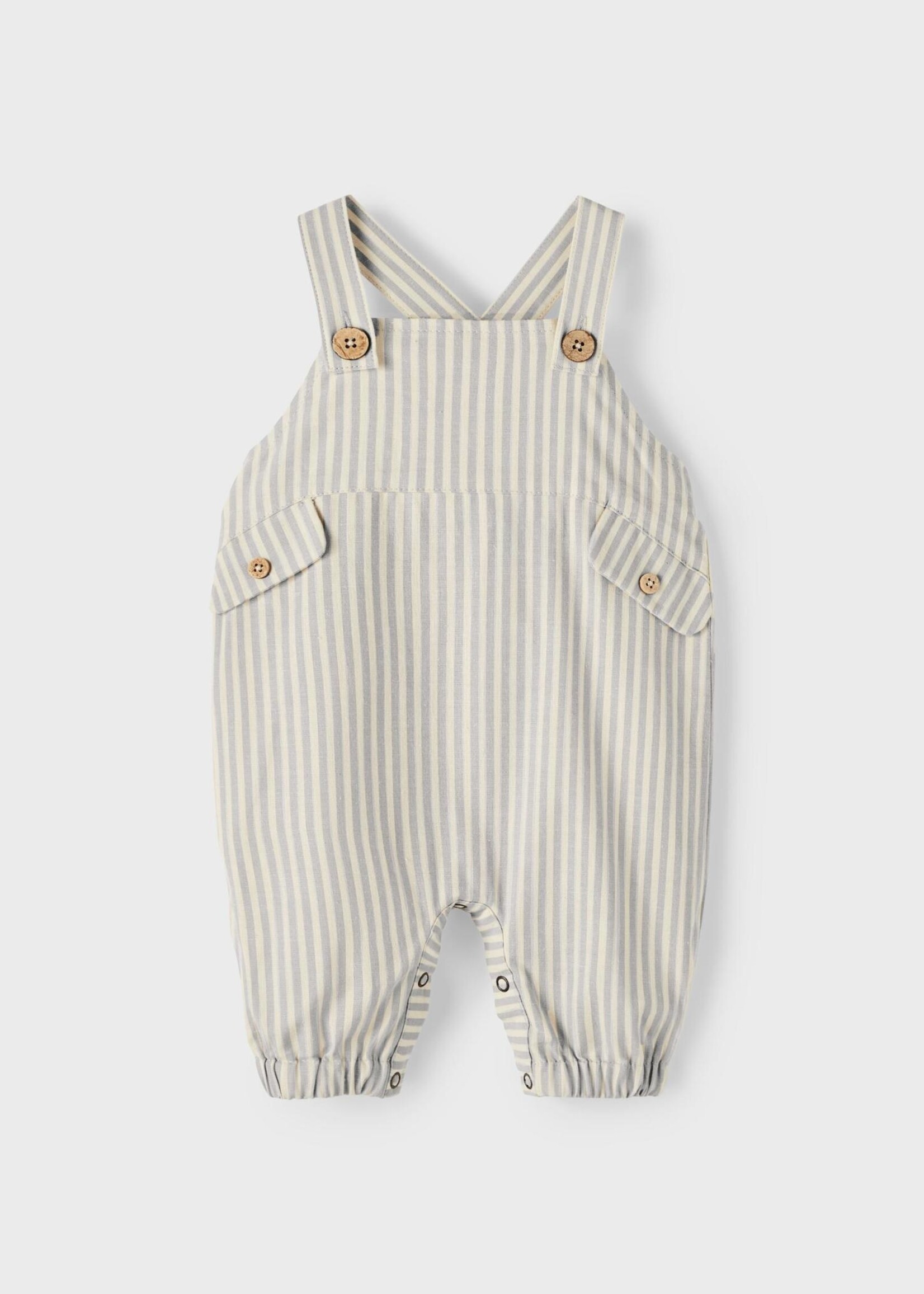 Lil Atelier Loose overall Harbor Mist baby, Lil Atelier
