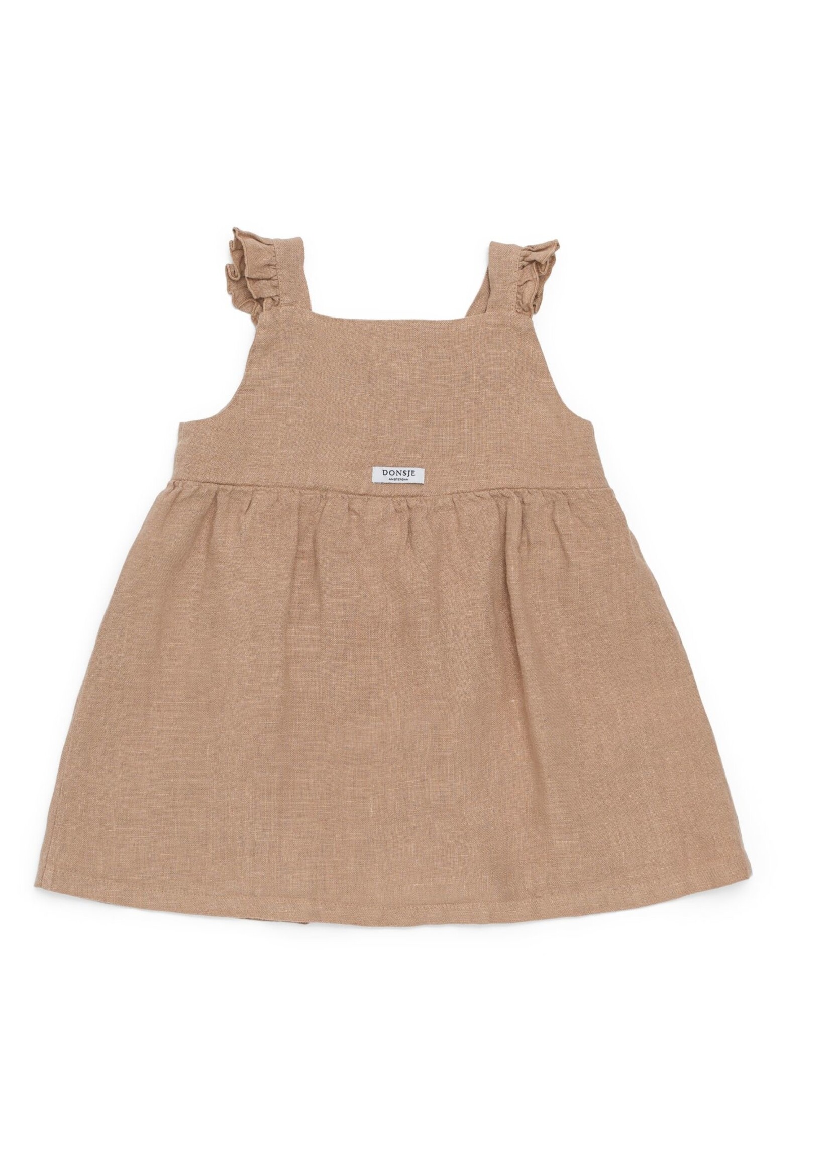 Floor dress Rose Mocha, Donsje Amsterdam