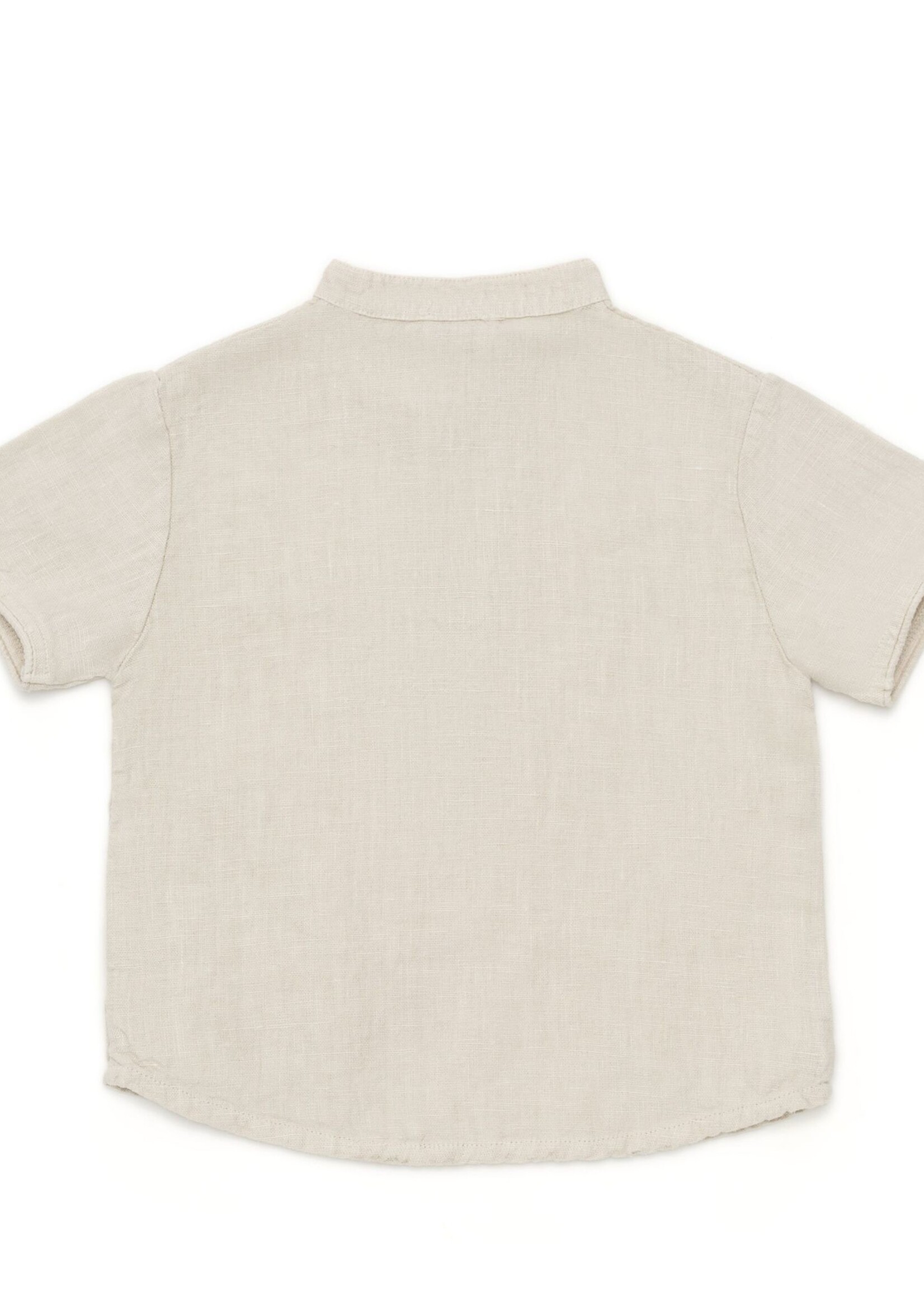 David shirt sand beige, Donsje Amsterdam