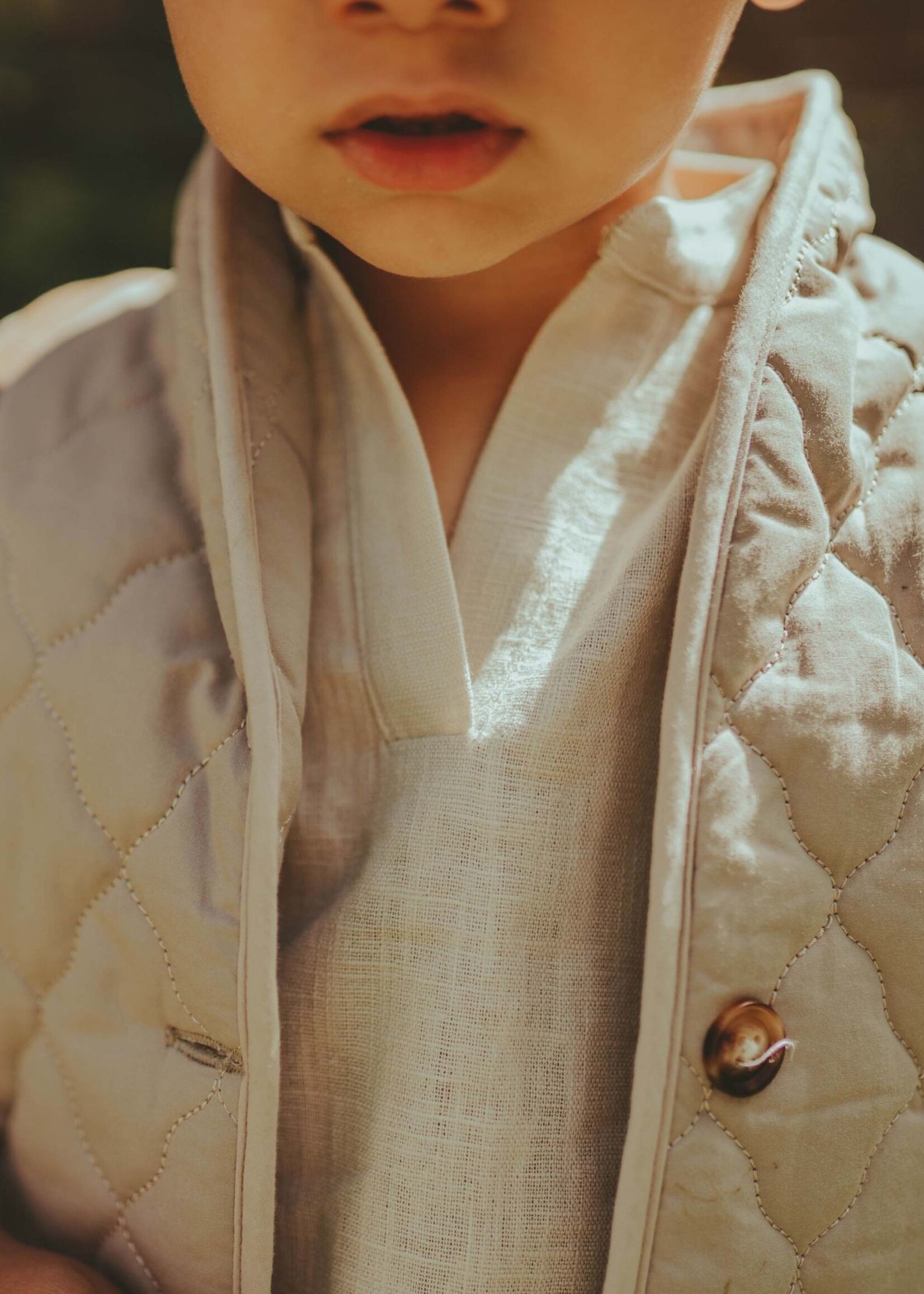 David shirt sand beige, Donsje Amsterdam