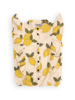 CarlijnQ Lemon ruffled blouse, CarlijnQ