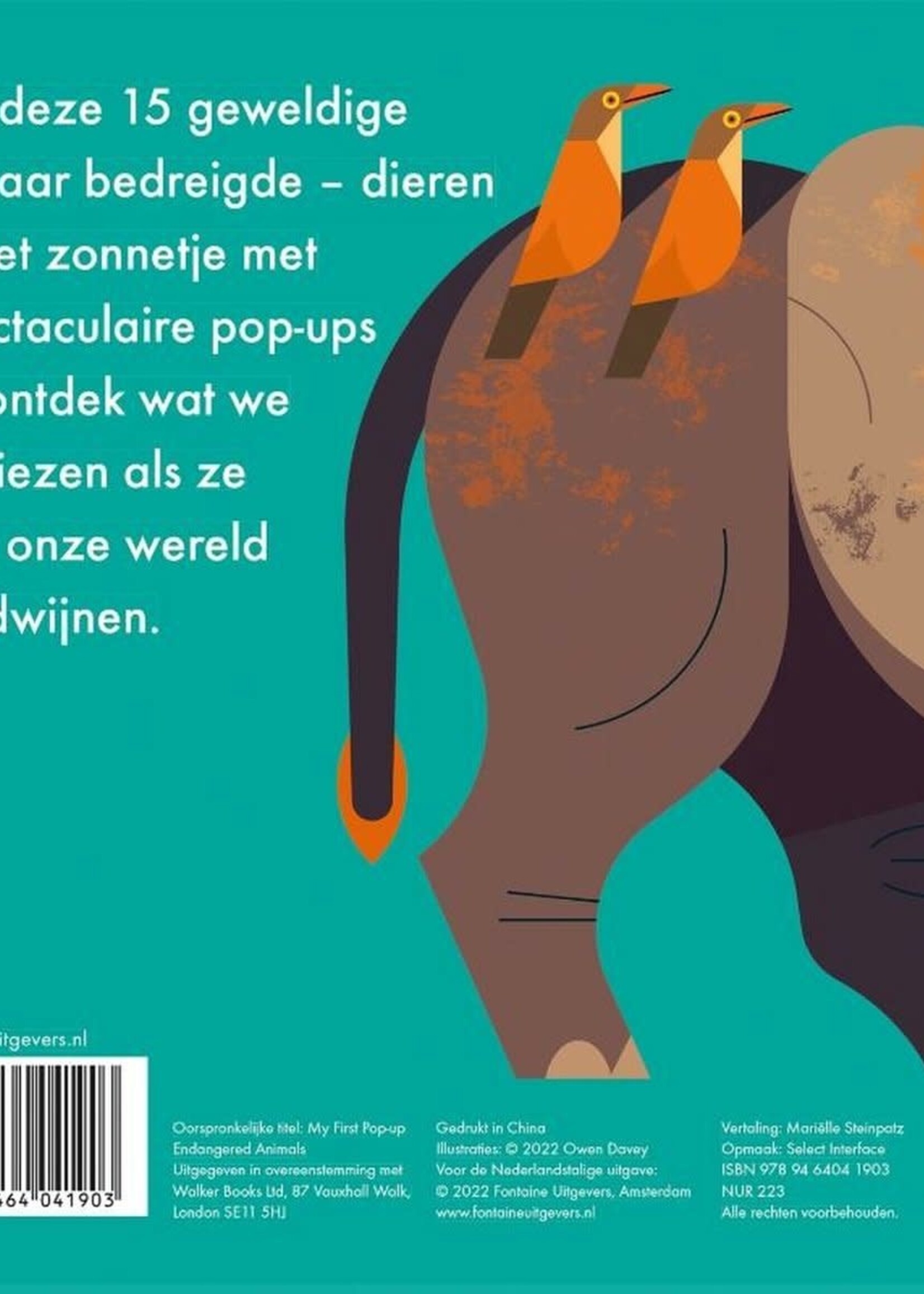 Pop Up boekje bedreigde dieren