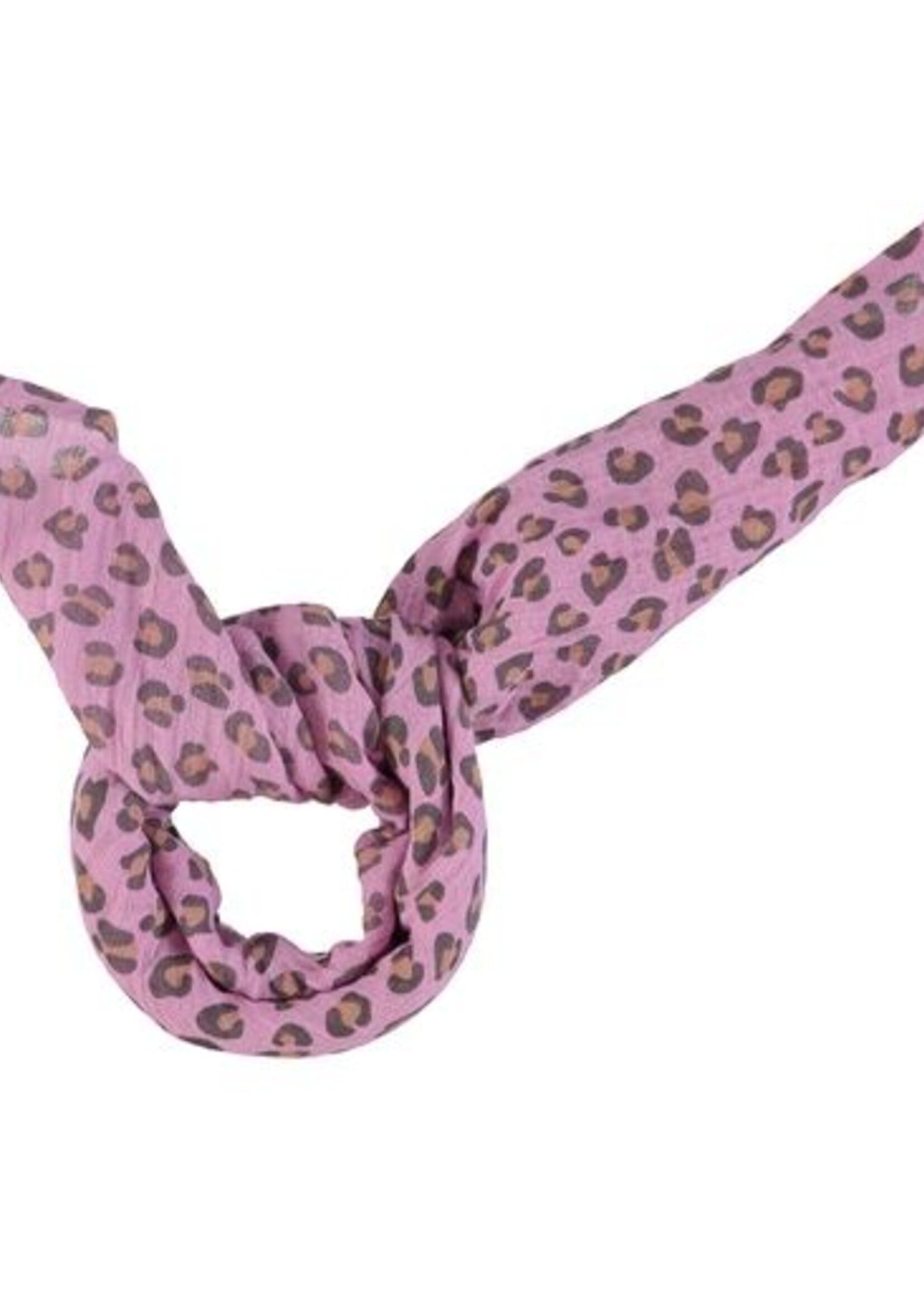 Piupiuchick Bandana lilac animal print, Piupiuchick