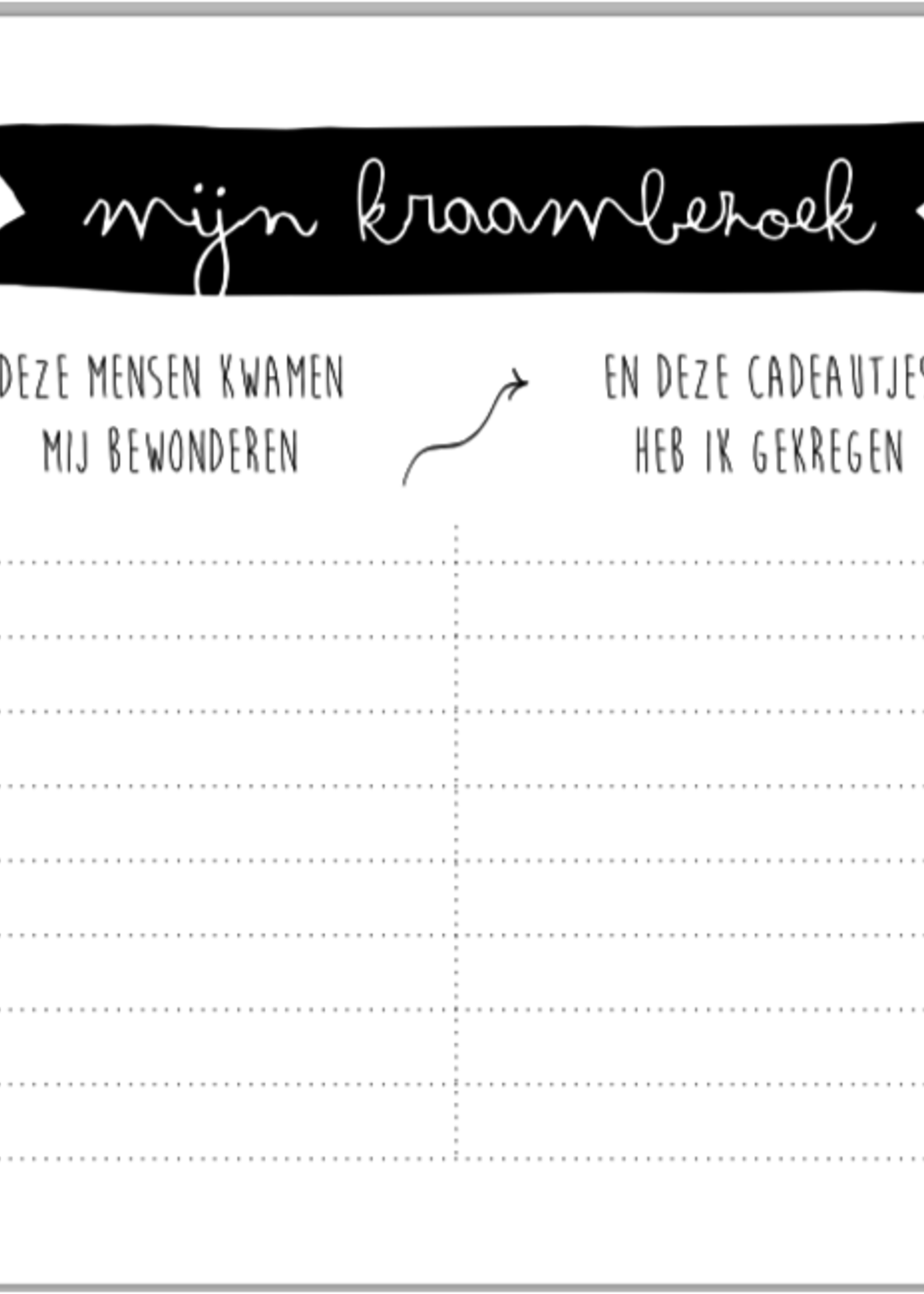 Kidooz Invulboek Baby Linen, Kidooz