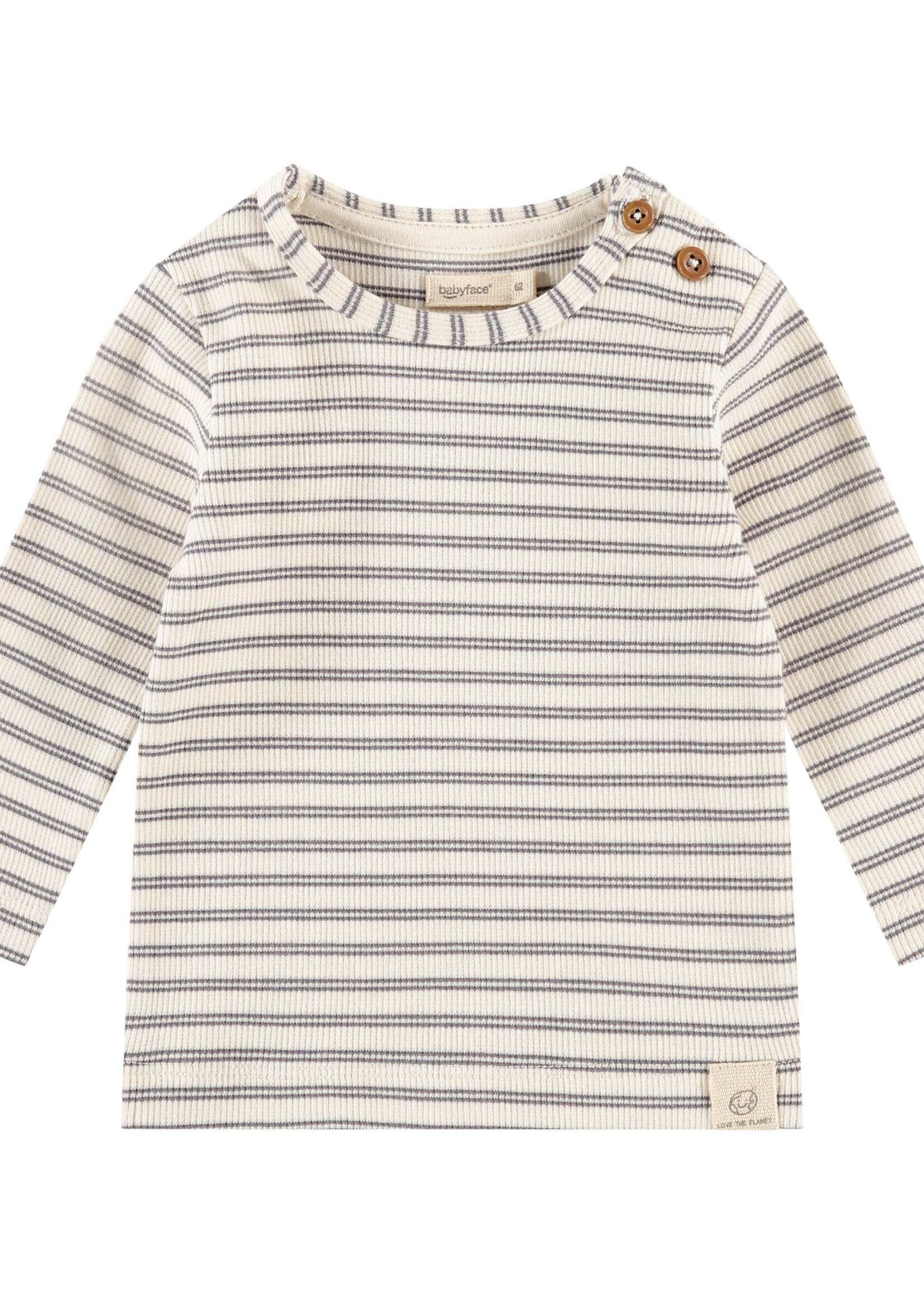 Babyface Longsleeve  grey stripes, Babyface