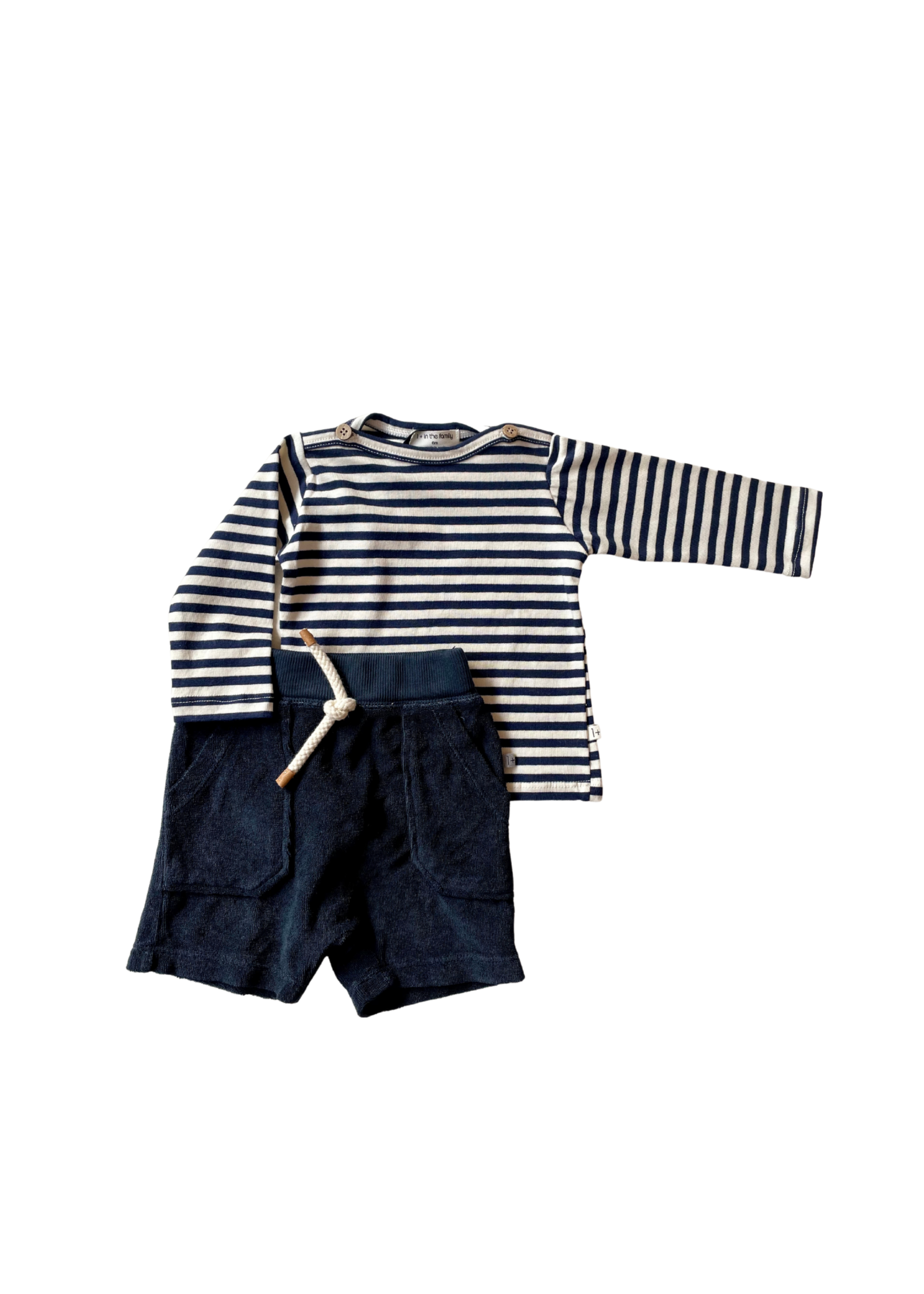 1 + in The Family Longsleeve Jonas blue notte, 1+ in the Family