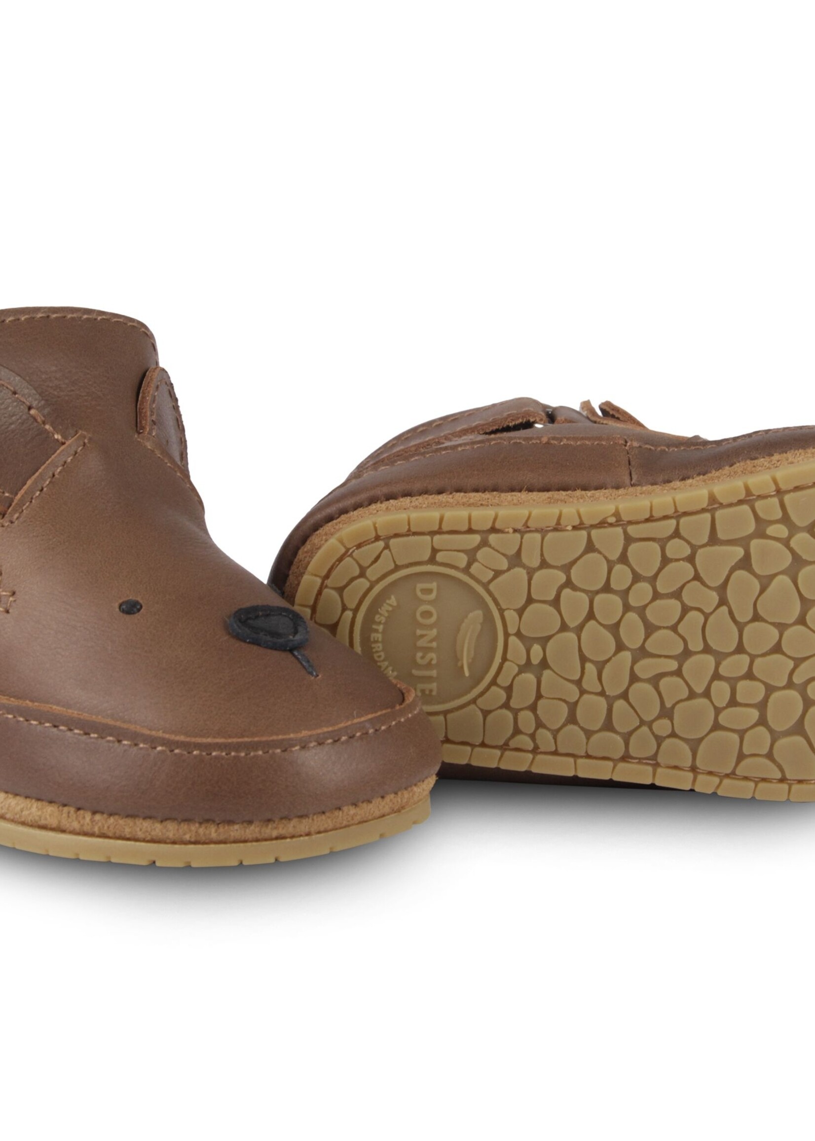 Morris bear cognac classic leather, Donsje