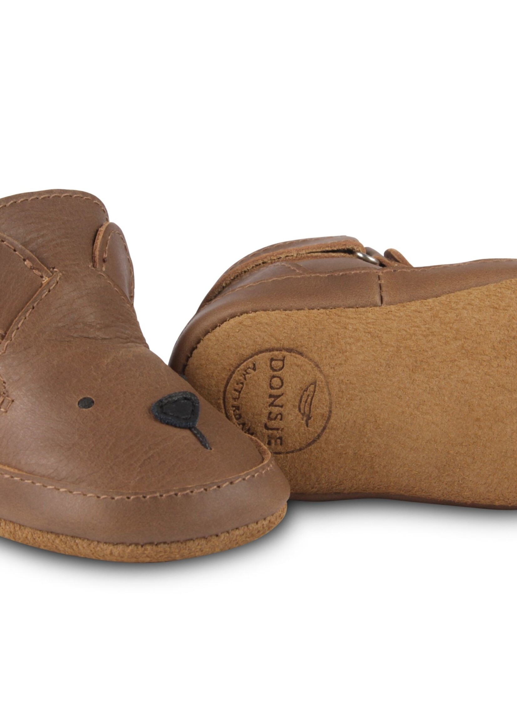 Morris bear cognac classic leather, Donsje