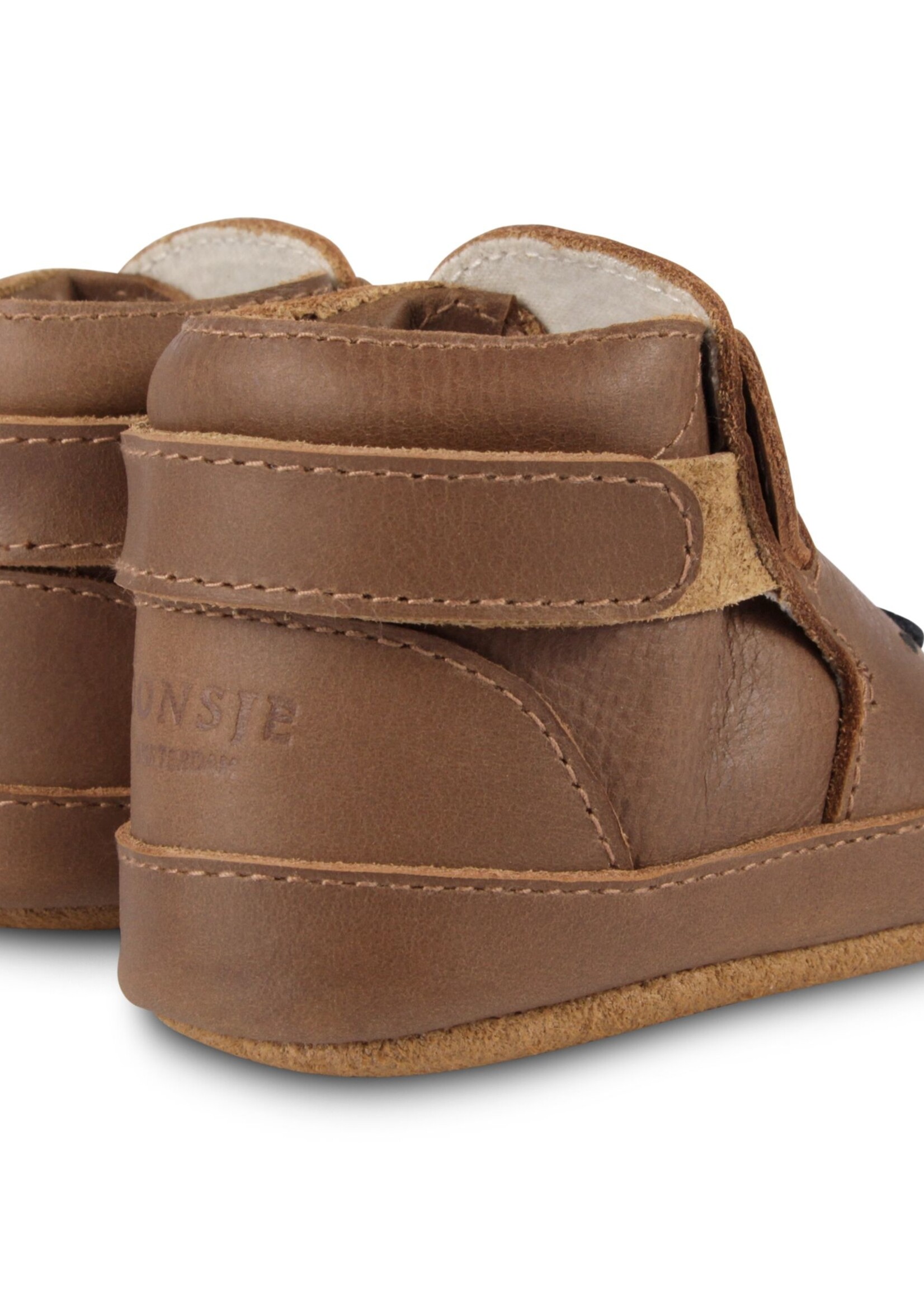 Morris bear cognac classic leather, Donsje