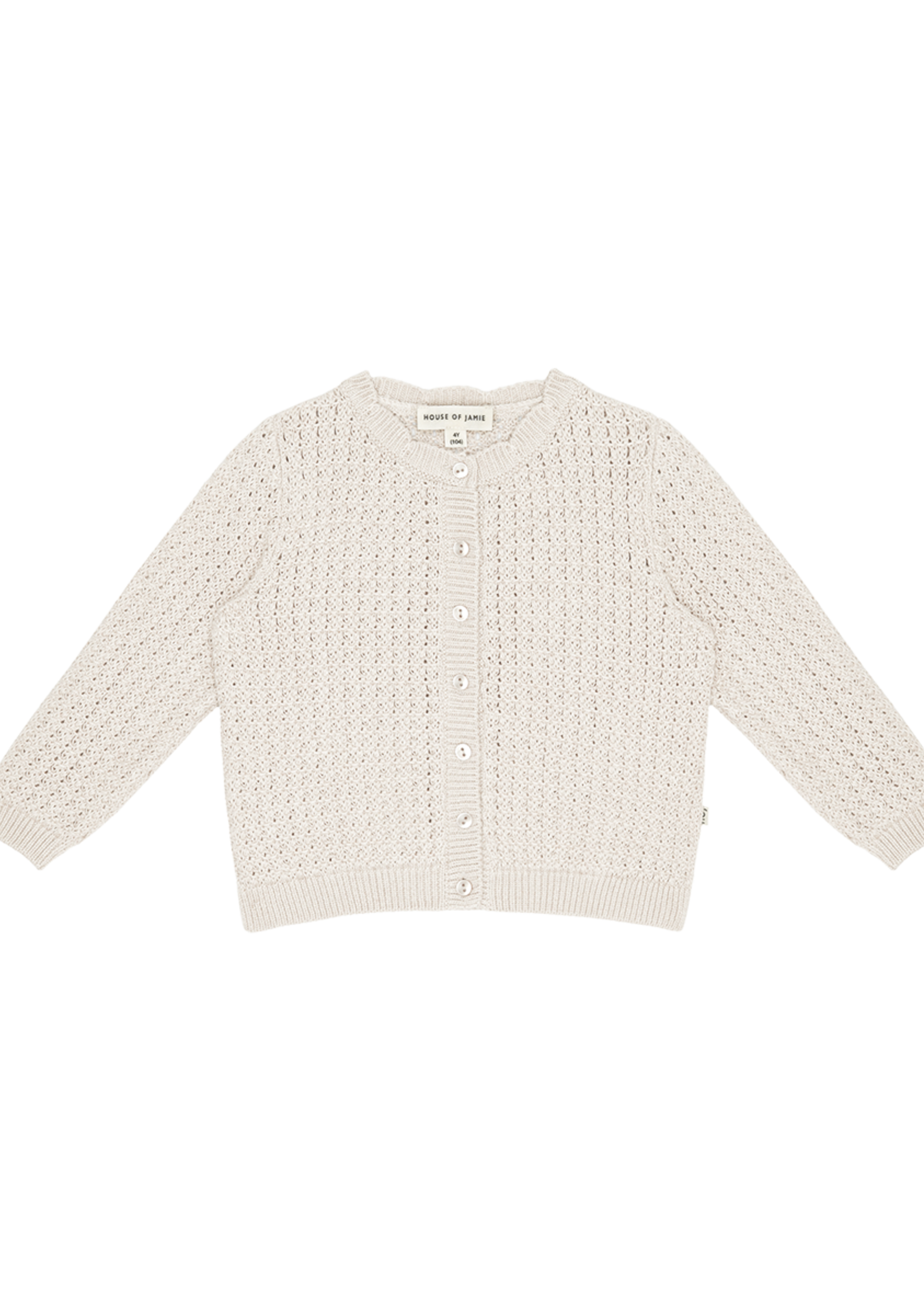 House of Jamie Knitted girls cardigan, House Of Jamie