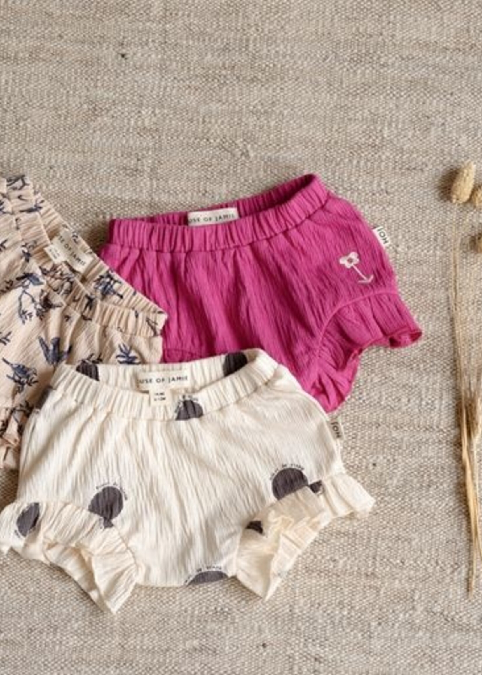 House of Jamie Ruffled shorts very berry, House Of Jamie