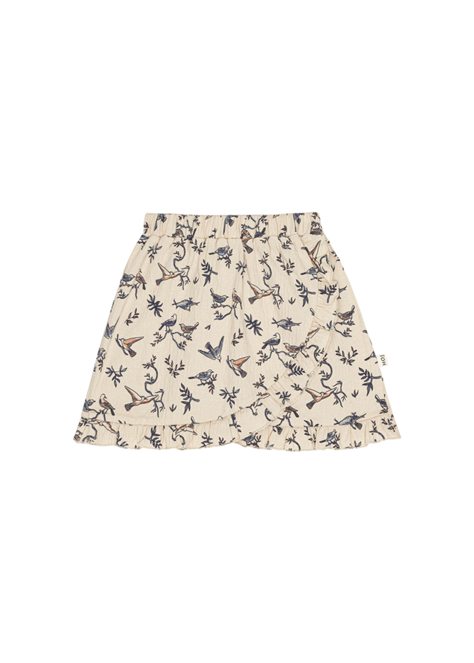 House of Jamie Wrap skirt botanical birds, House Of Jamie
