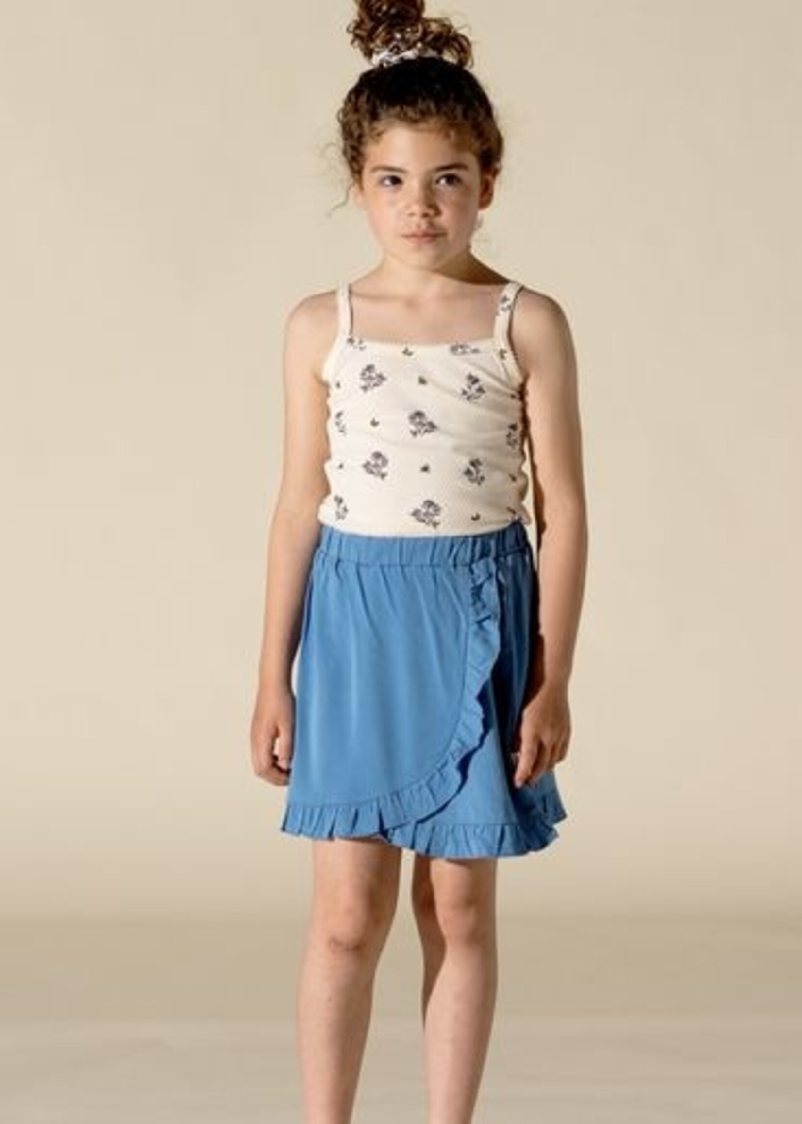 House of Jamie Wrap skirt powder blue, House Of Jamie