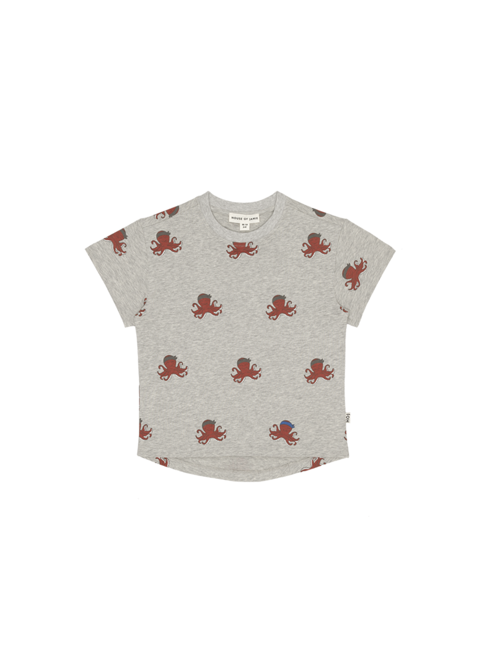 House of Jamie Oversized tee Stone Octopus, House of Jamie