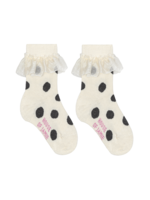 House of Jamie Ankle socks Pelerine granite dots & organza, House Of Jamie