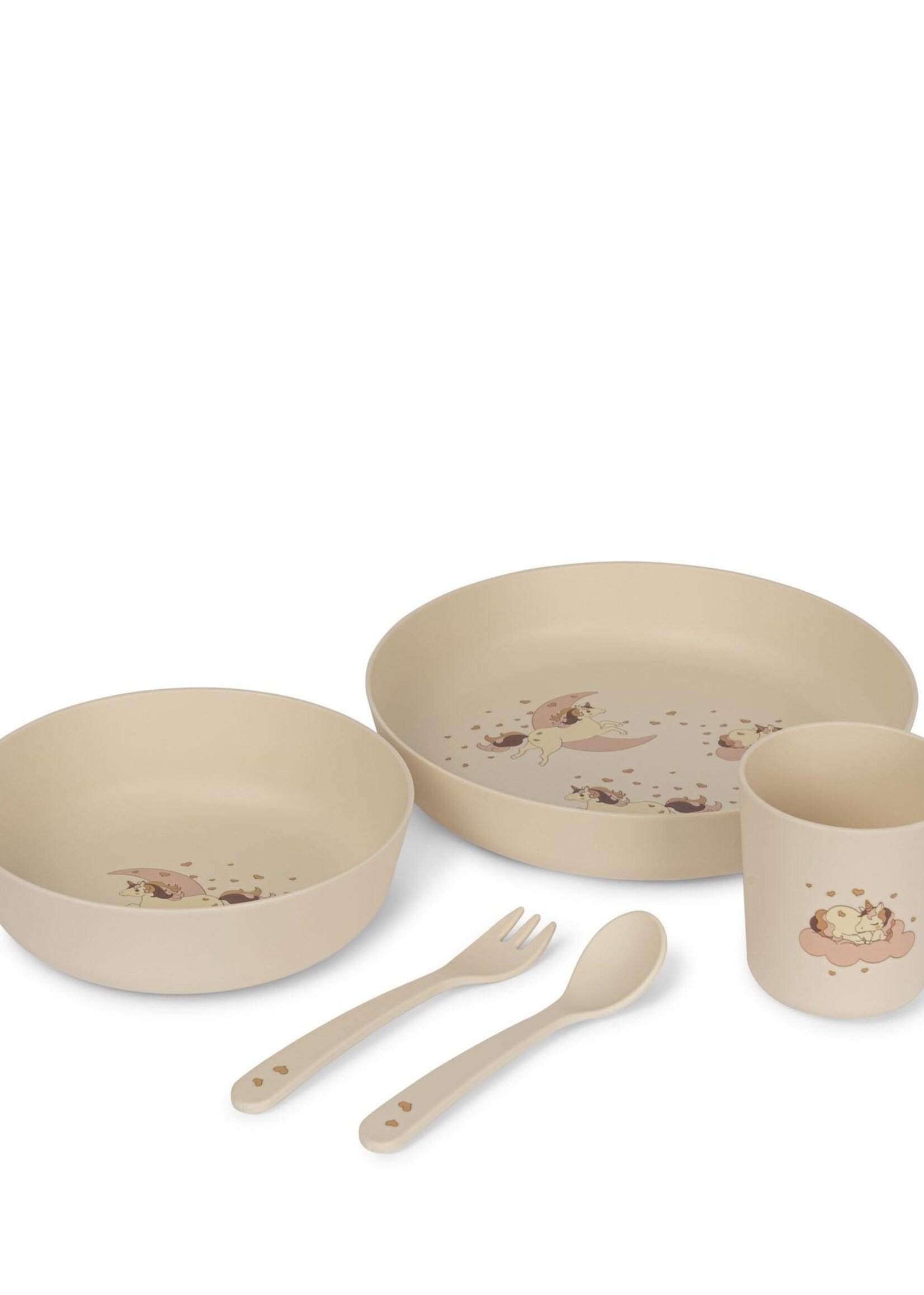 Konges Sjold Dinner set Unicorn, Konges Sjold