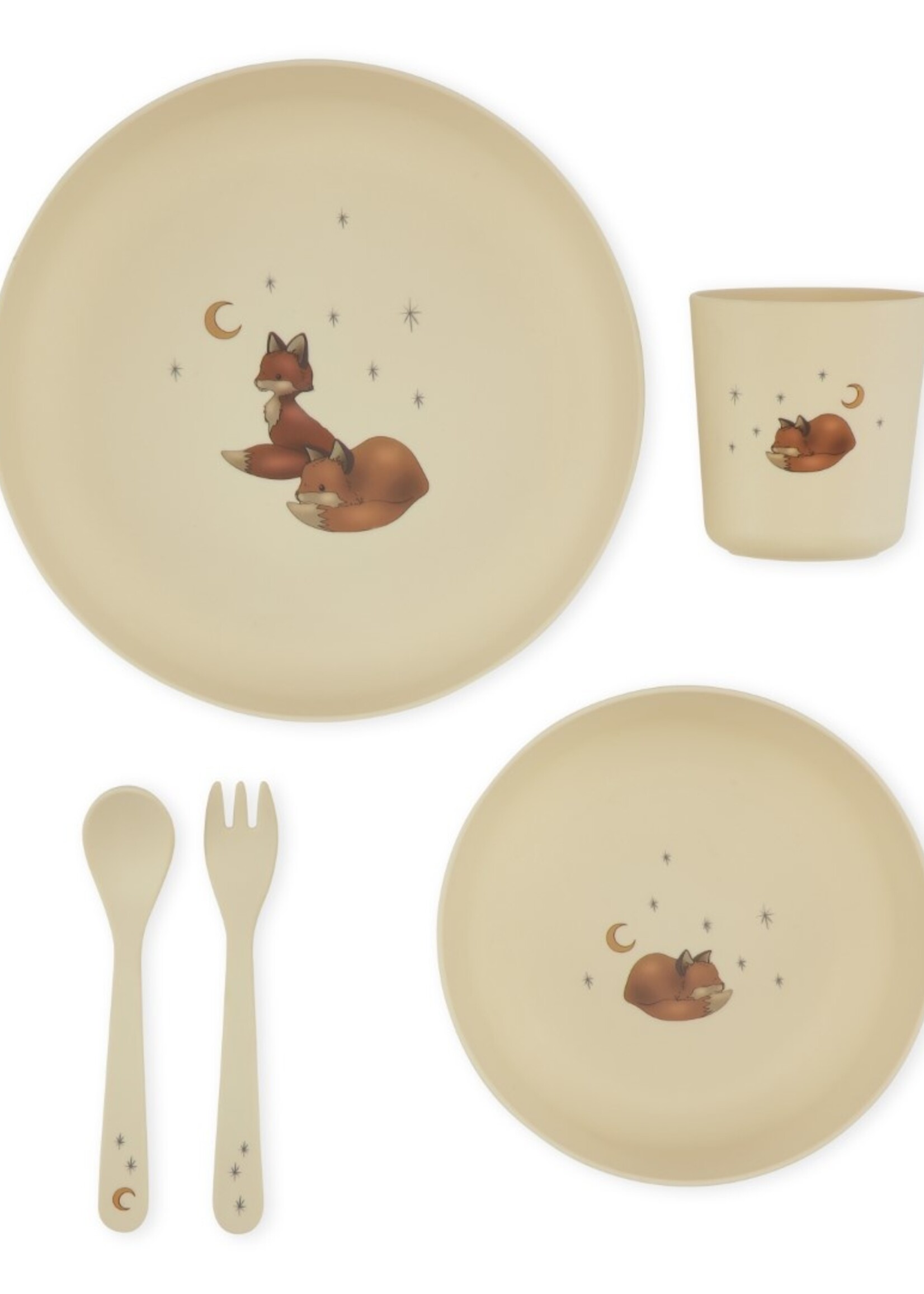 Konges Sjold Dinner set Foxie, Konges Sjold