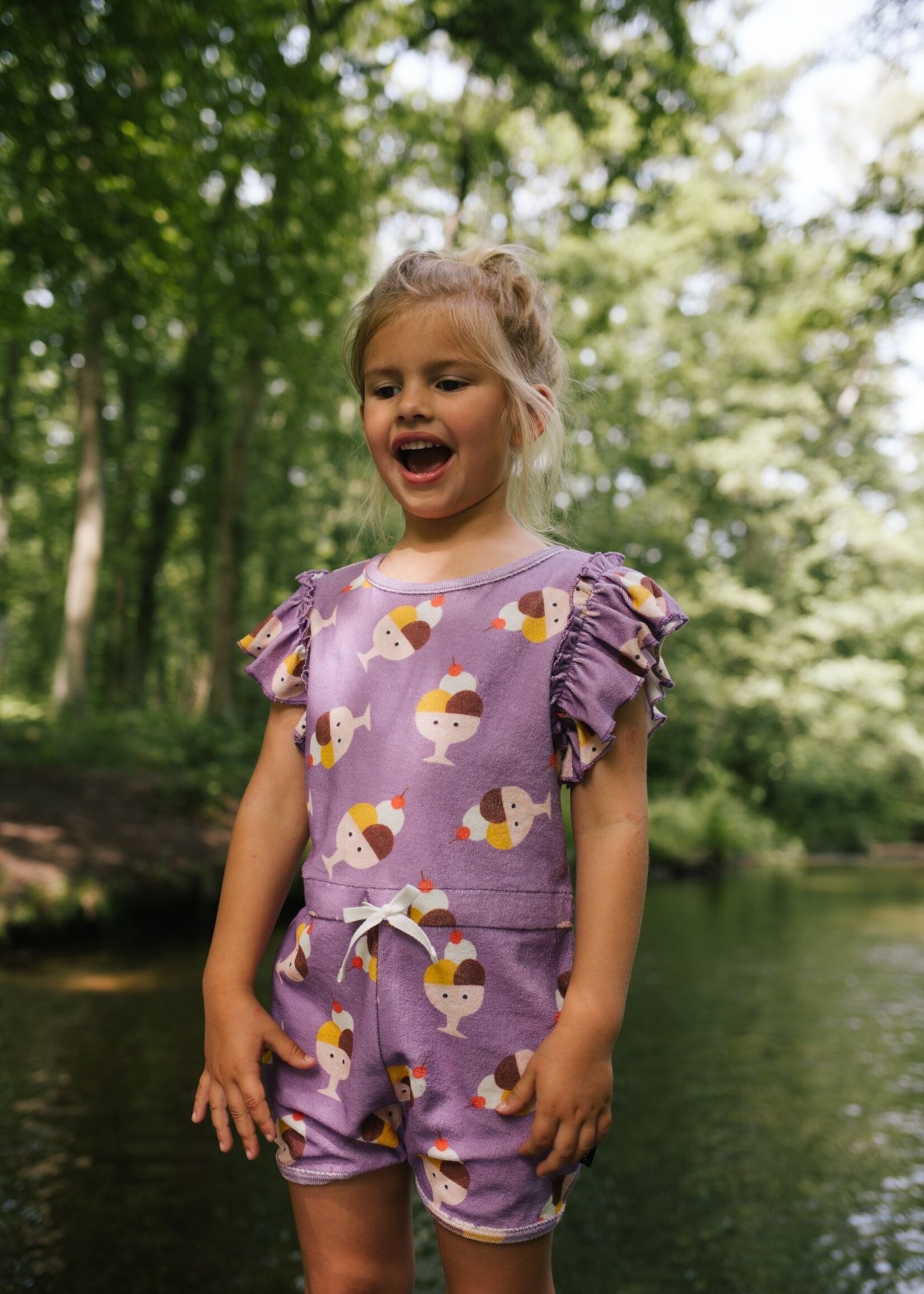 Daily Brat Joe Happy ice koala suit lavender,  Daily Brat