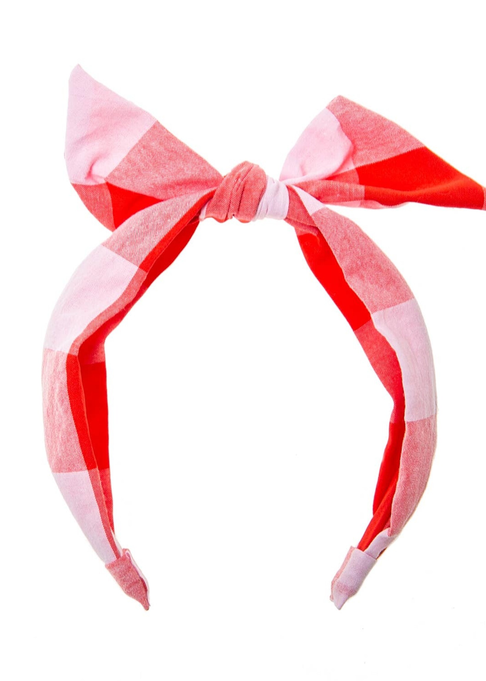 Rockahula Check tie red Headband, Rockahula