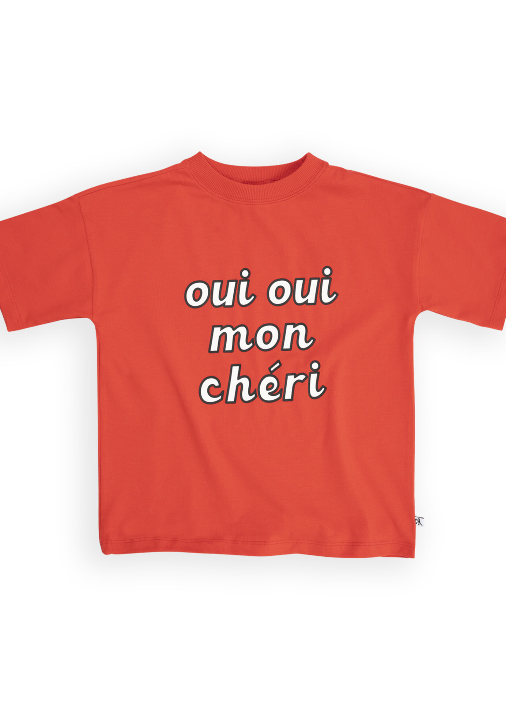 CarlijnQ Oversized Cherrie T-shirt w. print, CarlijnQ