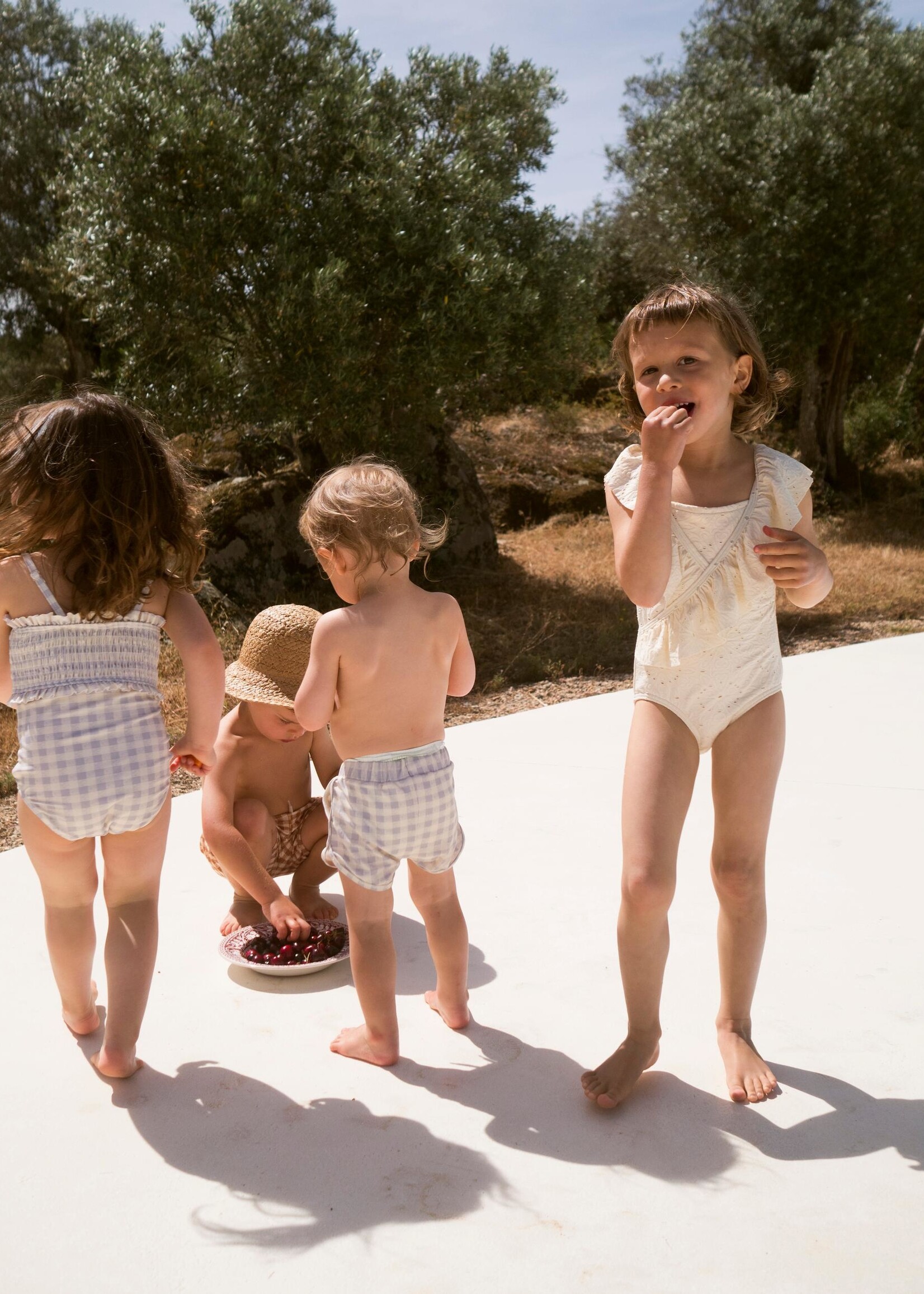 Lil Atelier Fauno Loose swim shorts, Lil Atelier