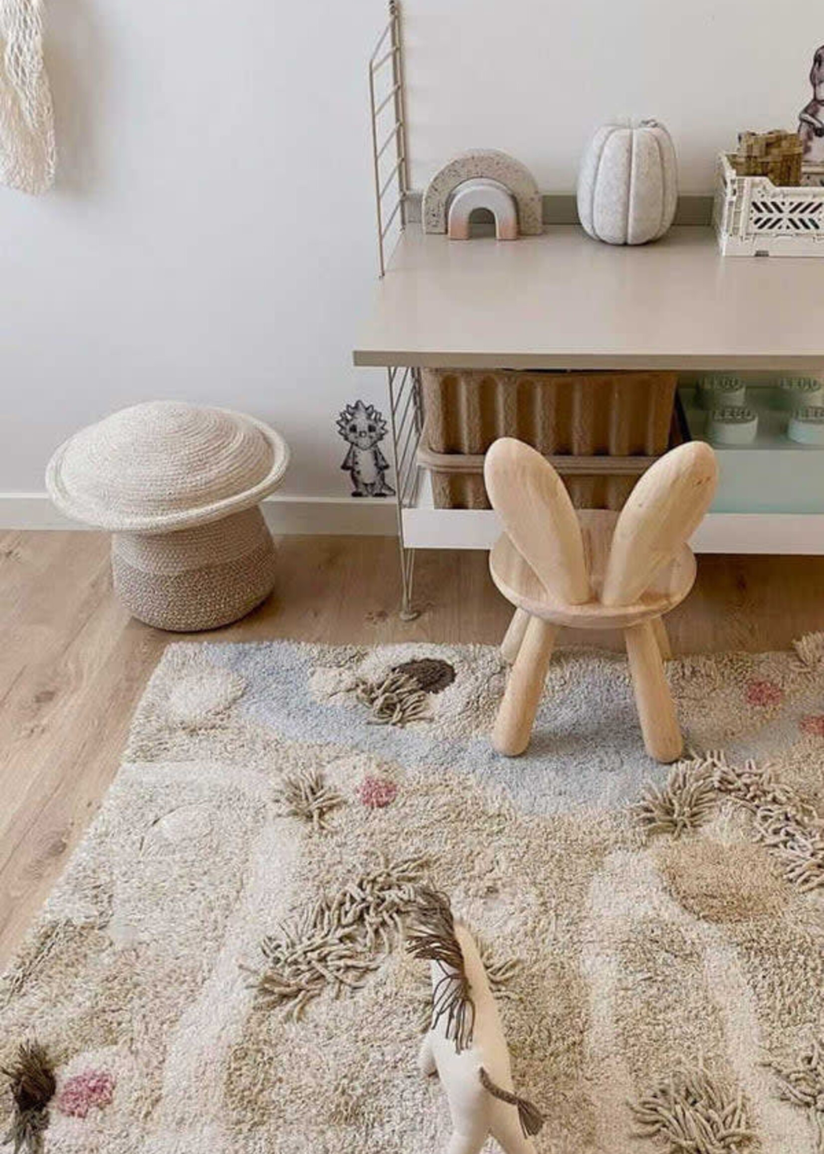 Lorena Canals Mushroom basket, Lorena Canals