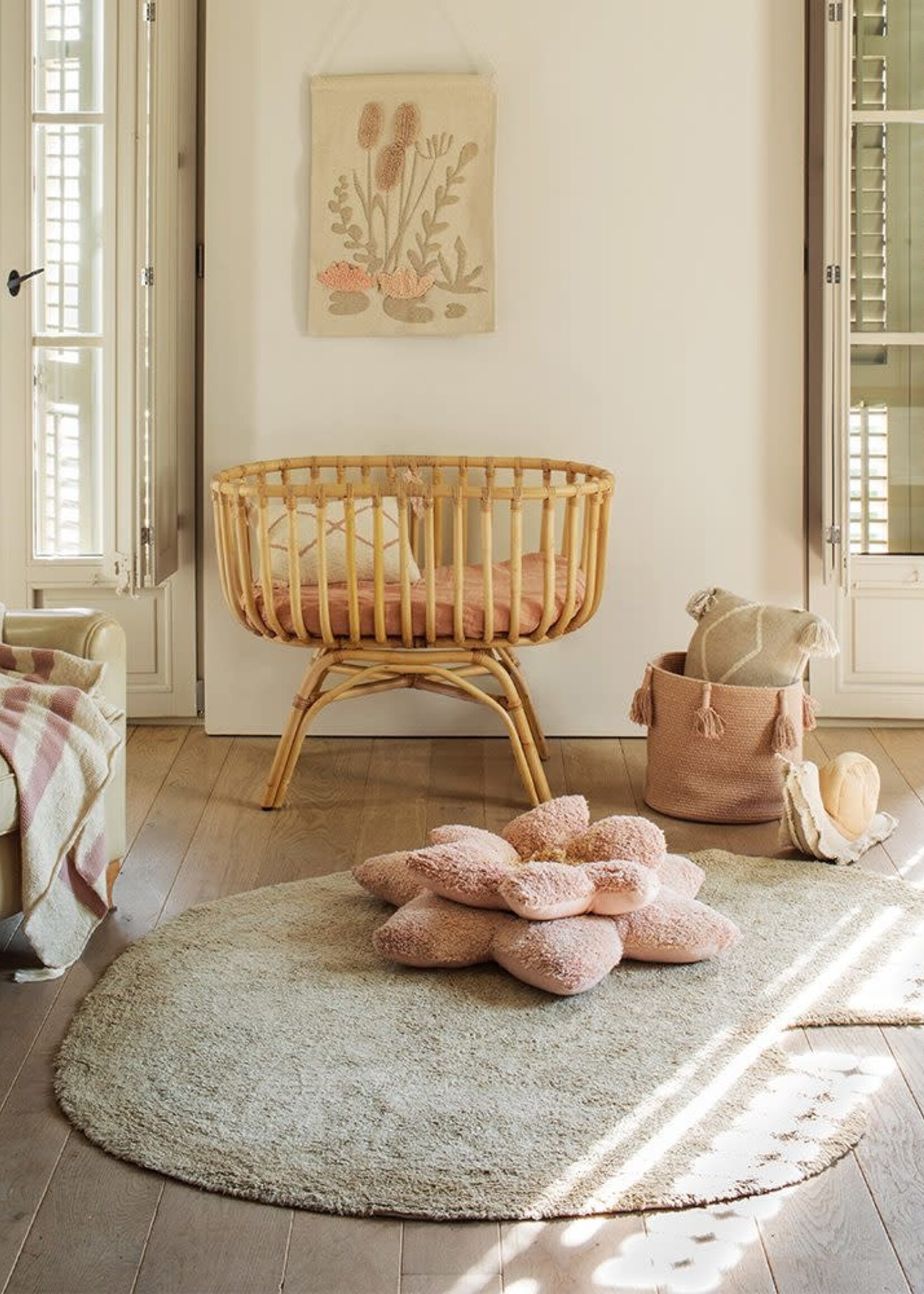 Lorena Canals Wasbaar vloerkleed Puffy Lilly, Lorena Canals