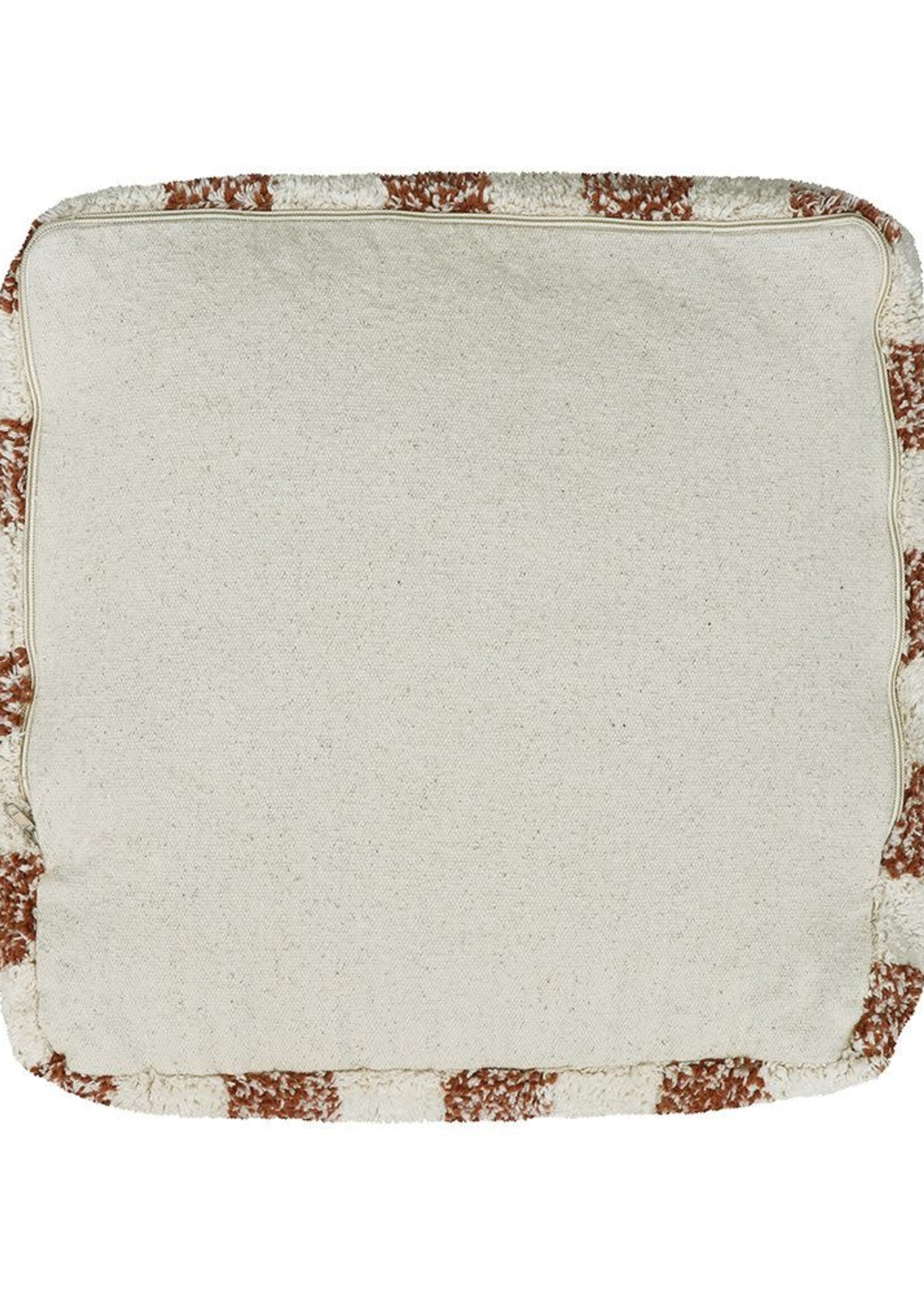 Lorena Canals Poef Vichy toffee, Lorena Canals