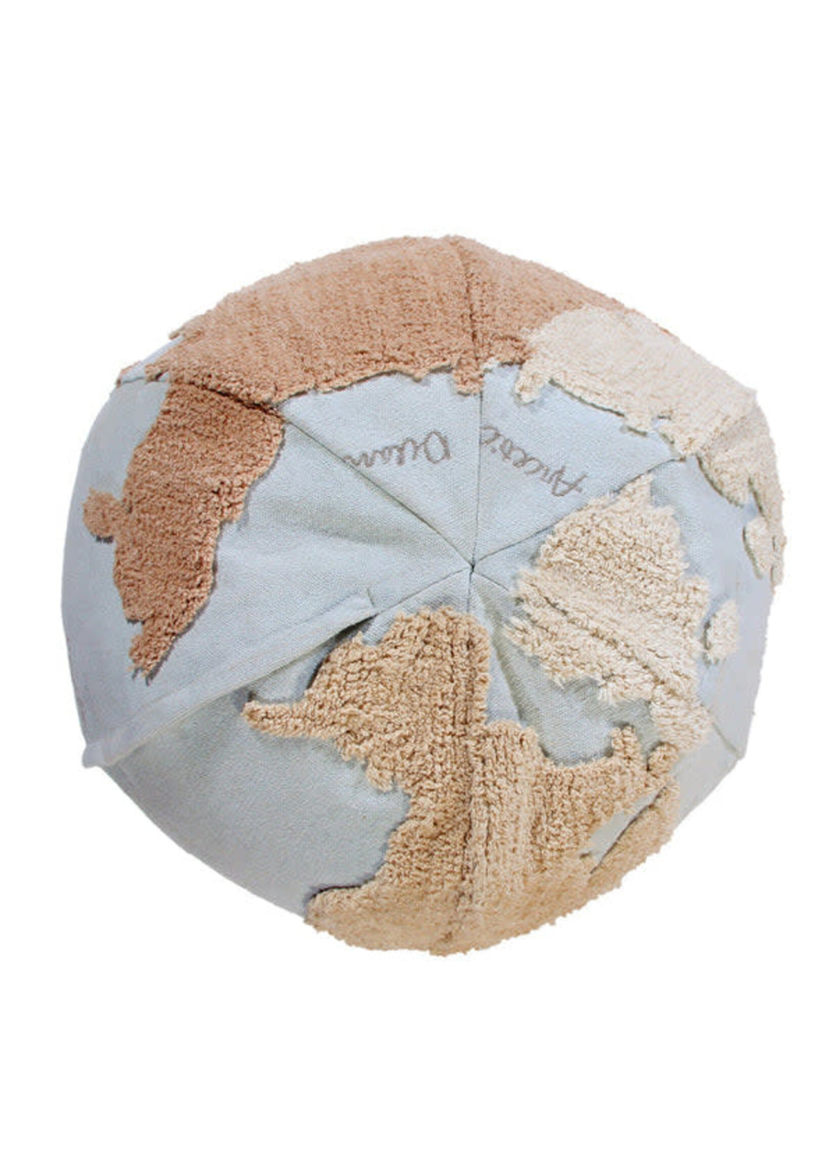 Lorena Canals Wasbare poef World map, Lorena Canals