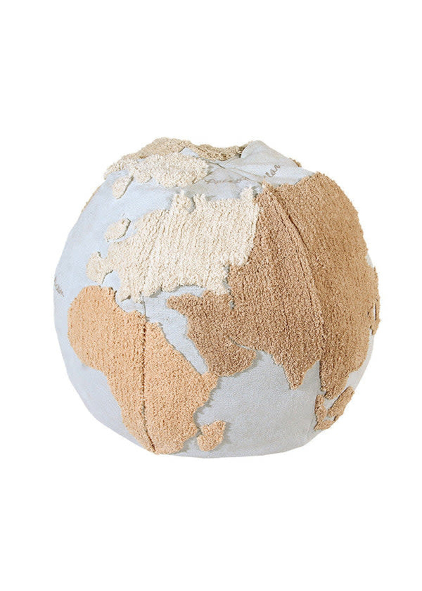 Lorena Canals Wasbare poef World map, Lorena Canals