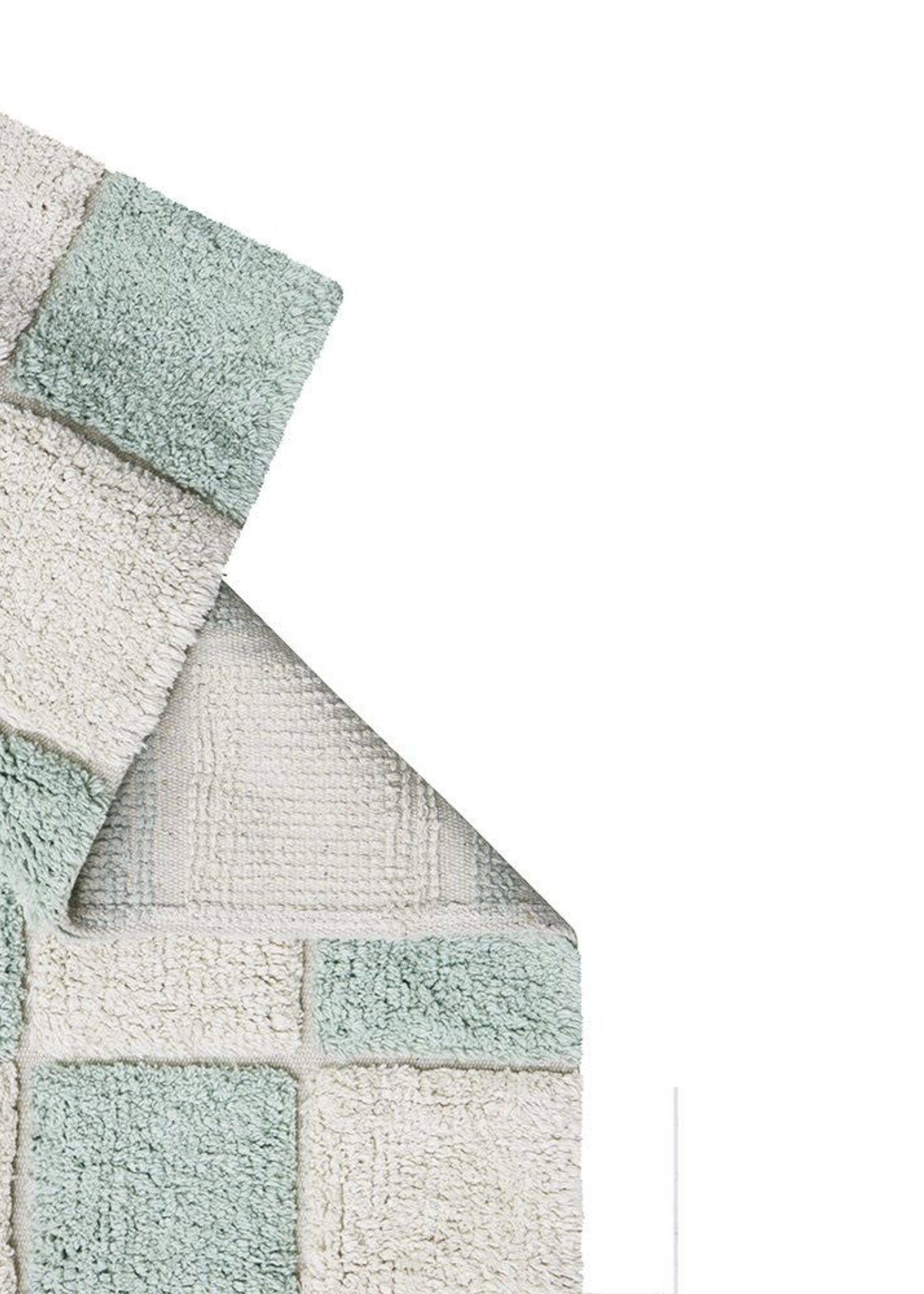 Lorena Canals Wasbaar vloerkleed Blue sage, Lorena Canals