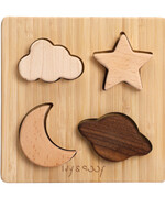 Ivy & Soof Houten Baby Puzzel, Ivy & Soof
