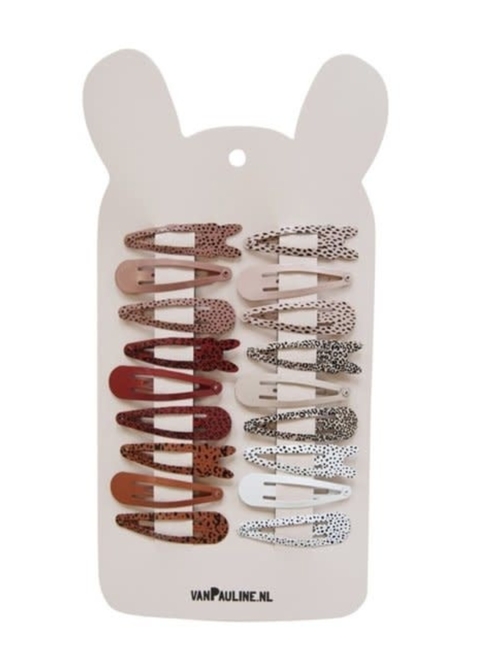 Van Pauline Hairclips bunny 5 cm, VanPauline